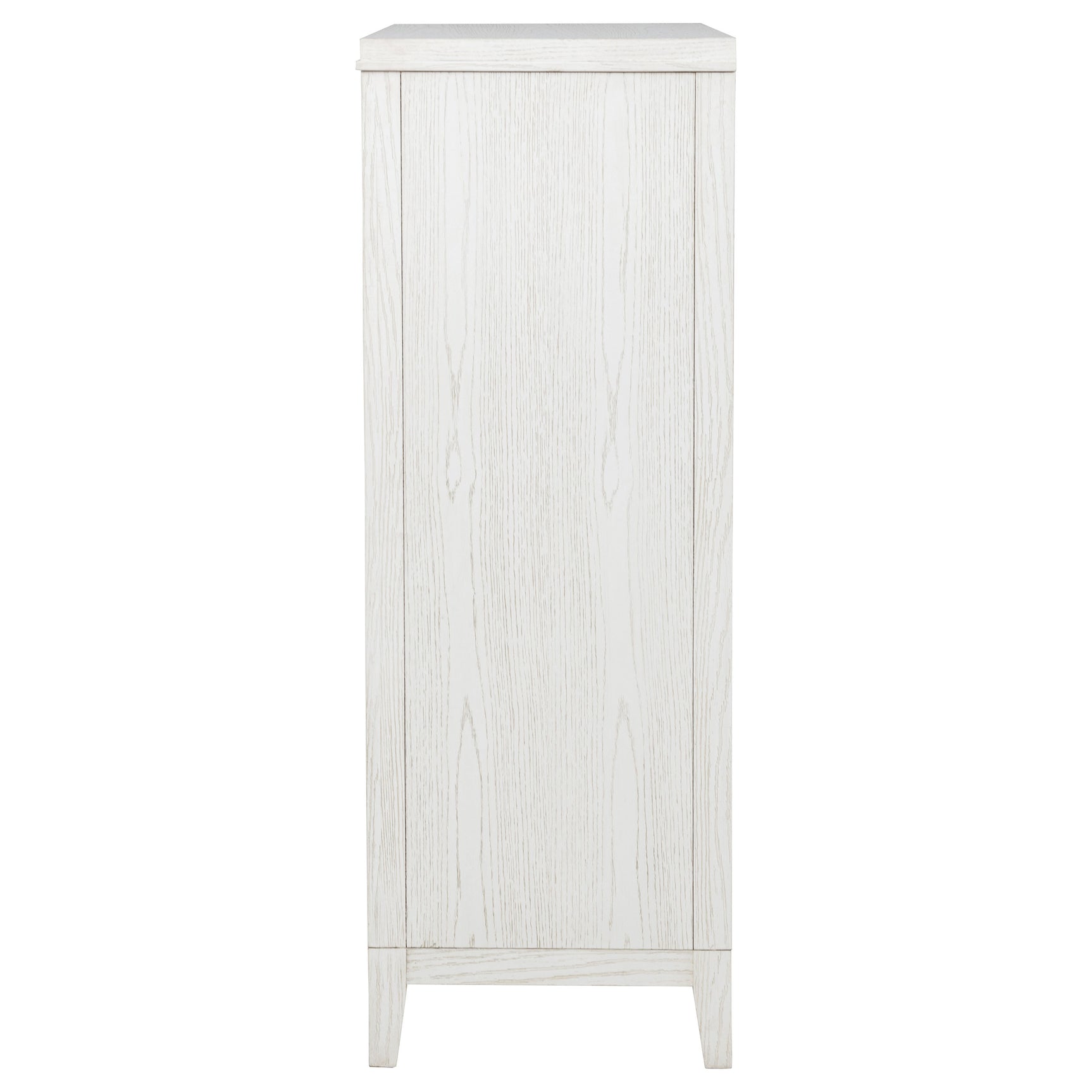 Marielle 5-drawer Bedroom Chest Distressed White - Tampa Furniture Outlet