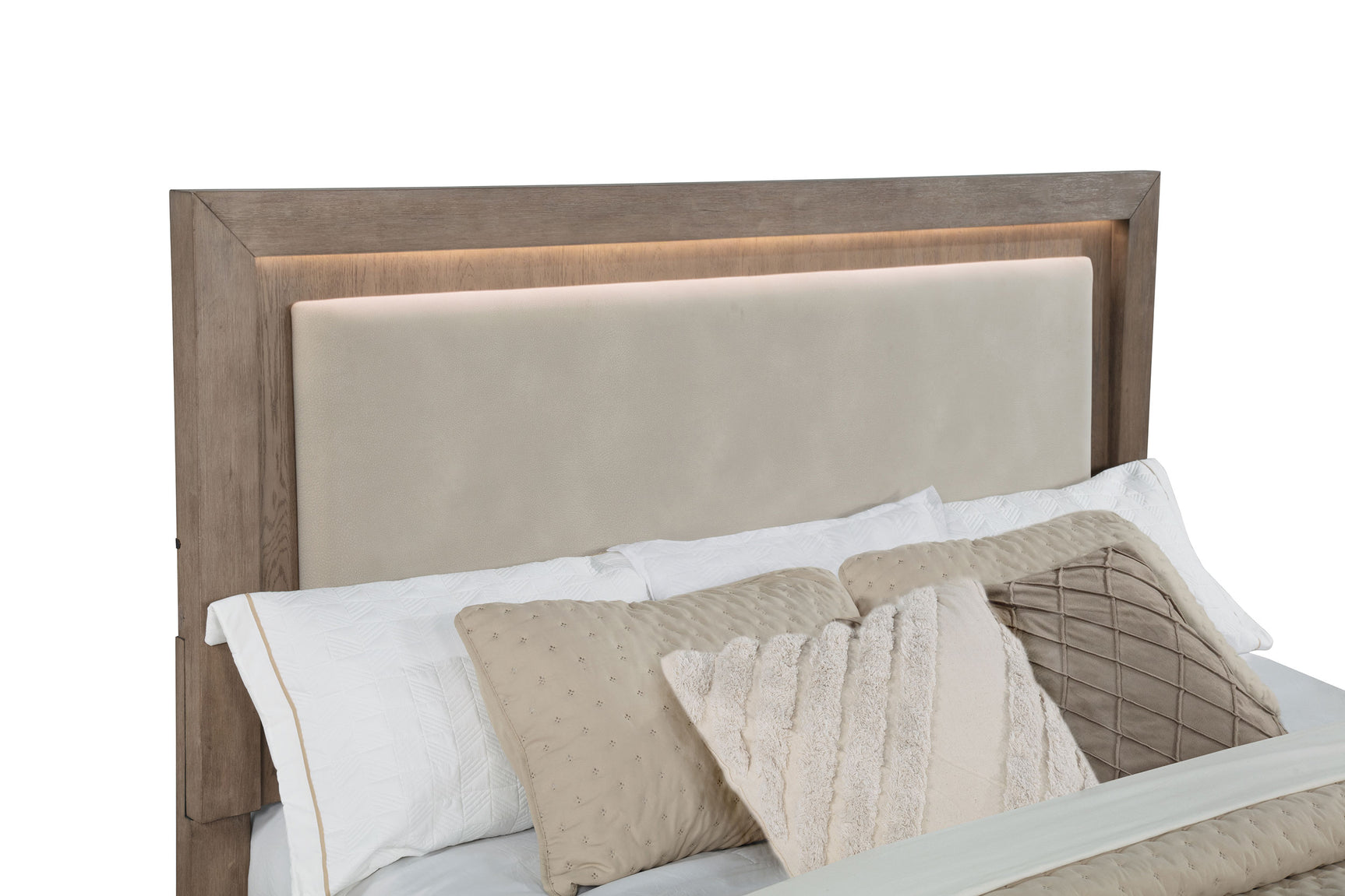 Kenora 4-piece Eastern King Bedroom Set Barley Brown