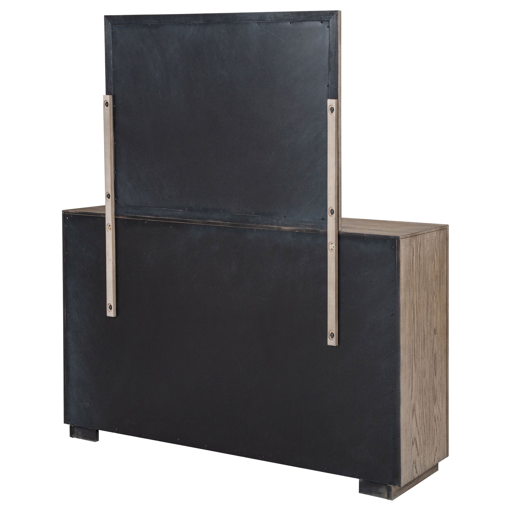 Kenora 6-drawer Dresser and Mirror Barley Brown - Tampa Furniture Outlet