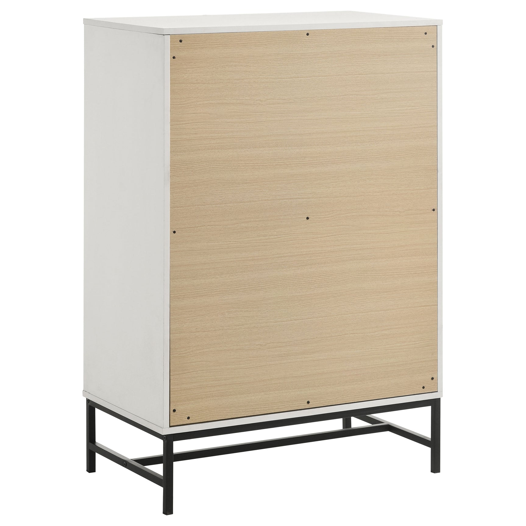 Sonora 5-piece California King Bedroom Set White - Tampa Furniture Outlet