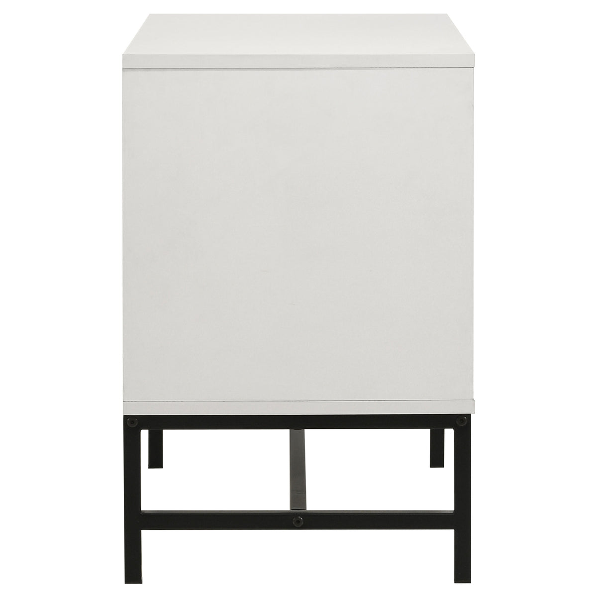Sonora 2-drawer Nightstand Bedside Table White