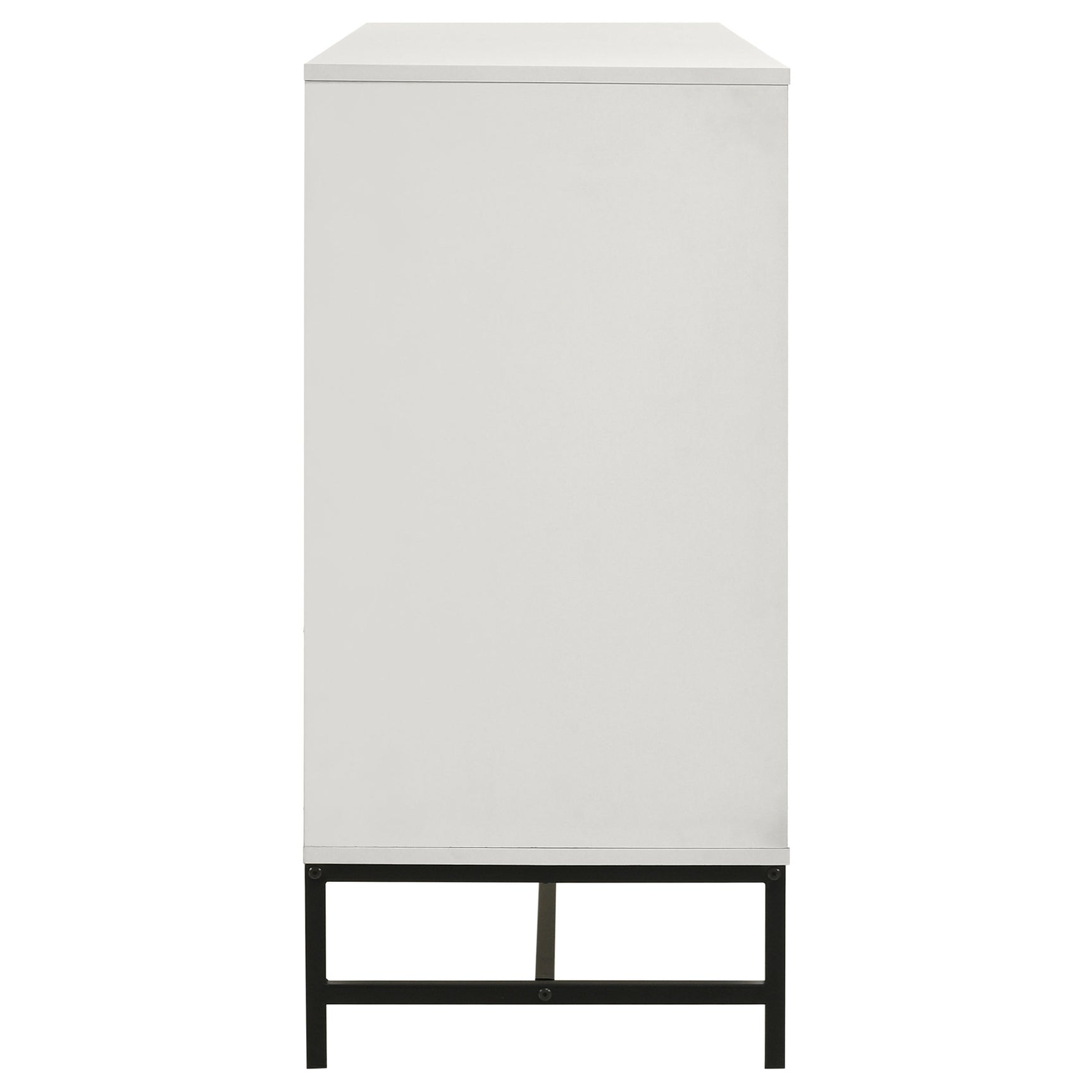 Sonora 6-drawer Bedroom Dresser White - Tampa Furniture Outlet