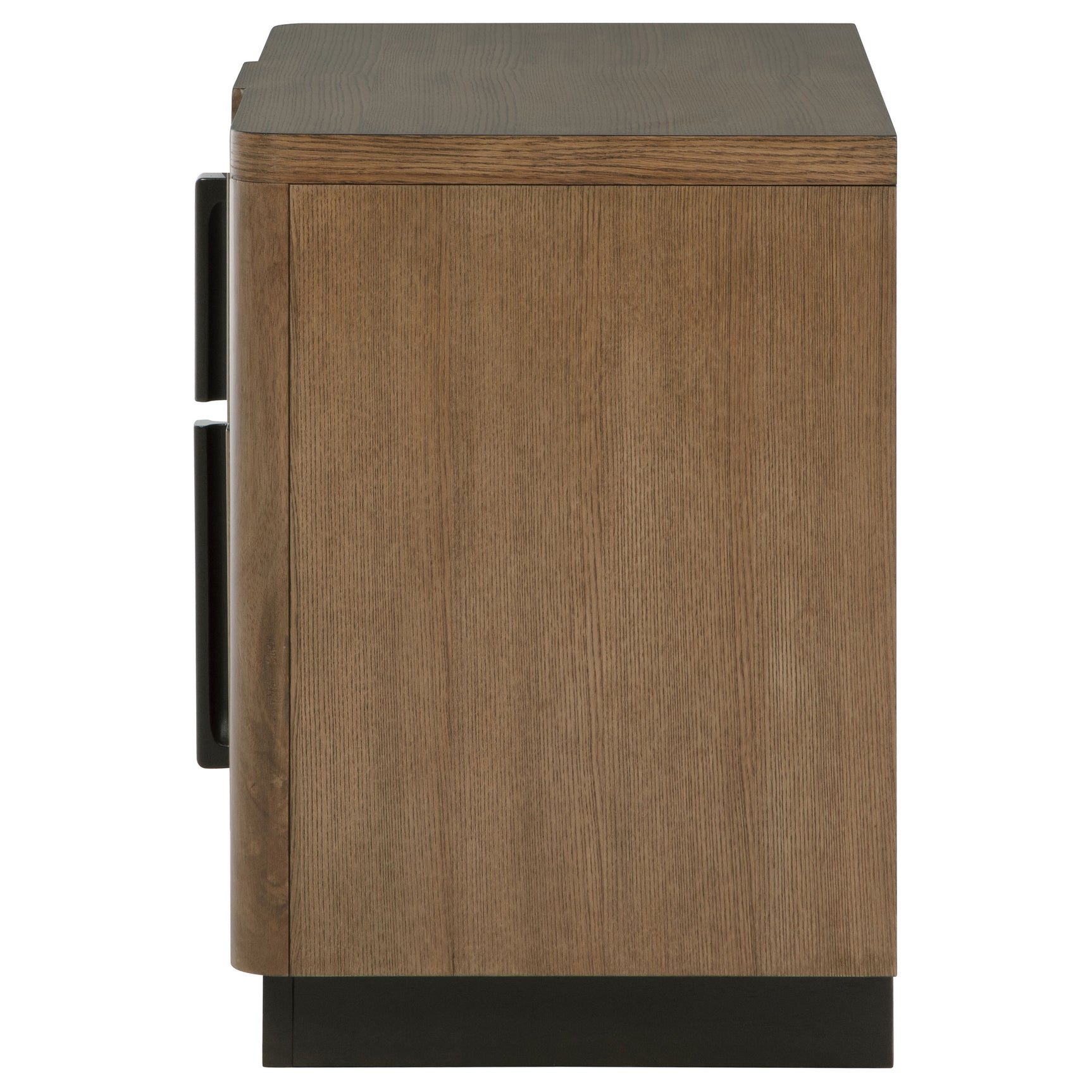 Terrace 2-drawer Nightstand Bedside Table Ash Brown - Tampa Furniture Outlet