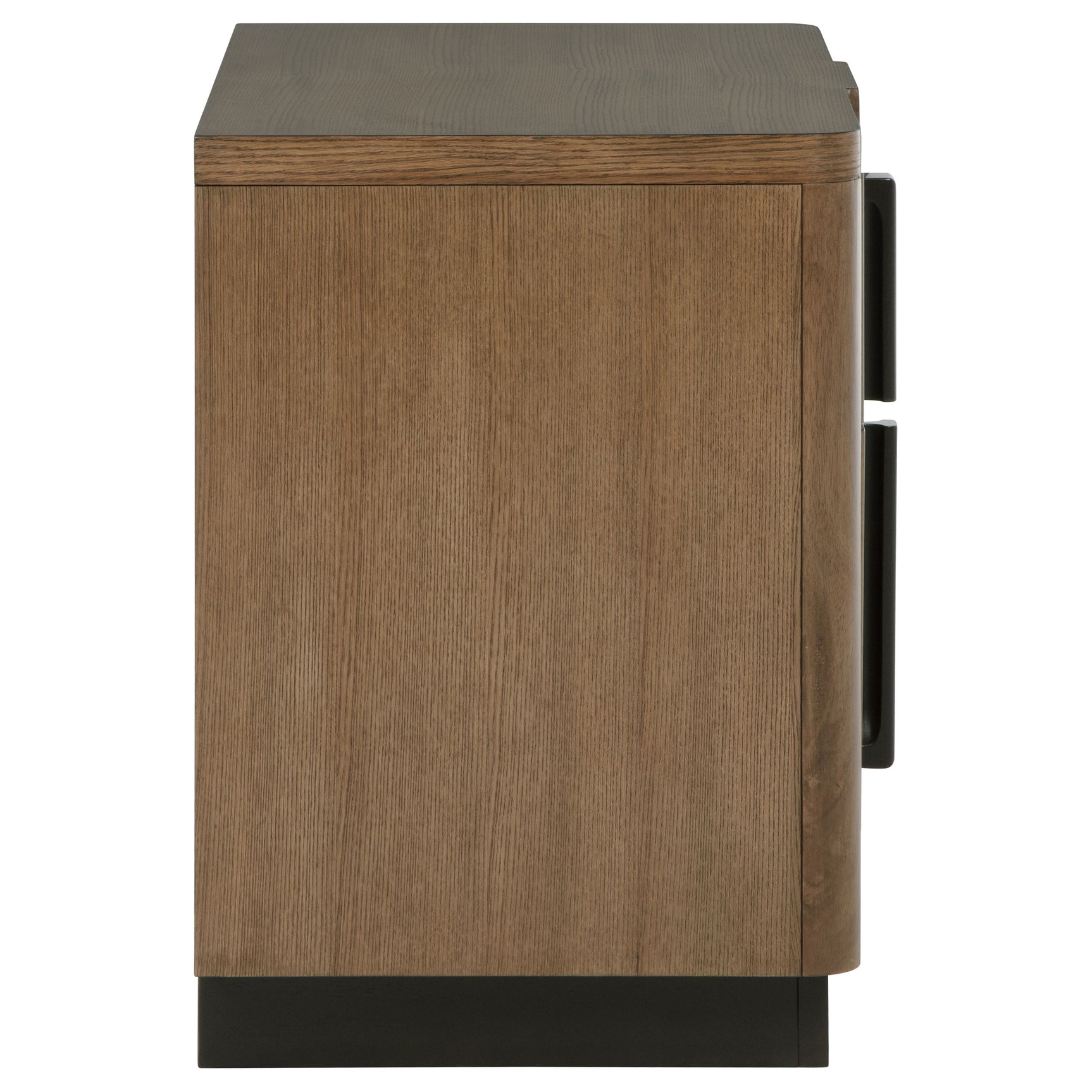 Terrace 2-drawer Nightstand Bedside Table Ash Brown - Tampa Furniture Outlet