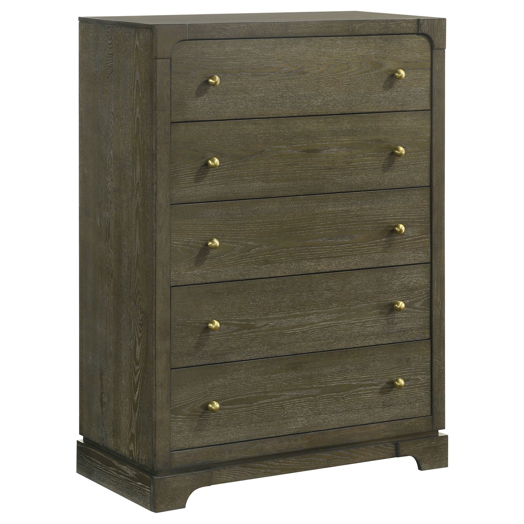 Gran Park 5-piece Eastern King Bedroom Set Dark Cocoa - Tampa Furniture Outlet
