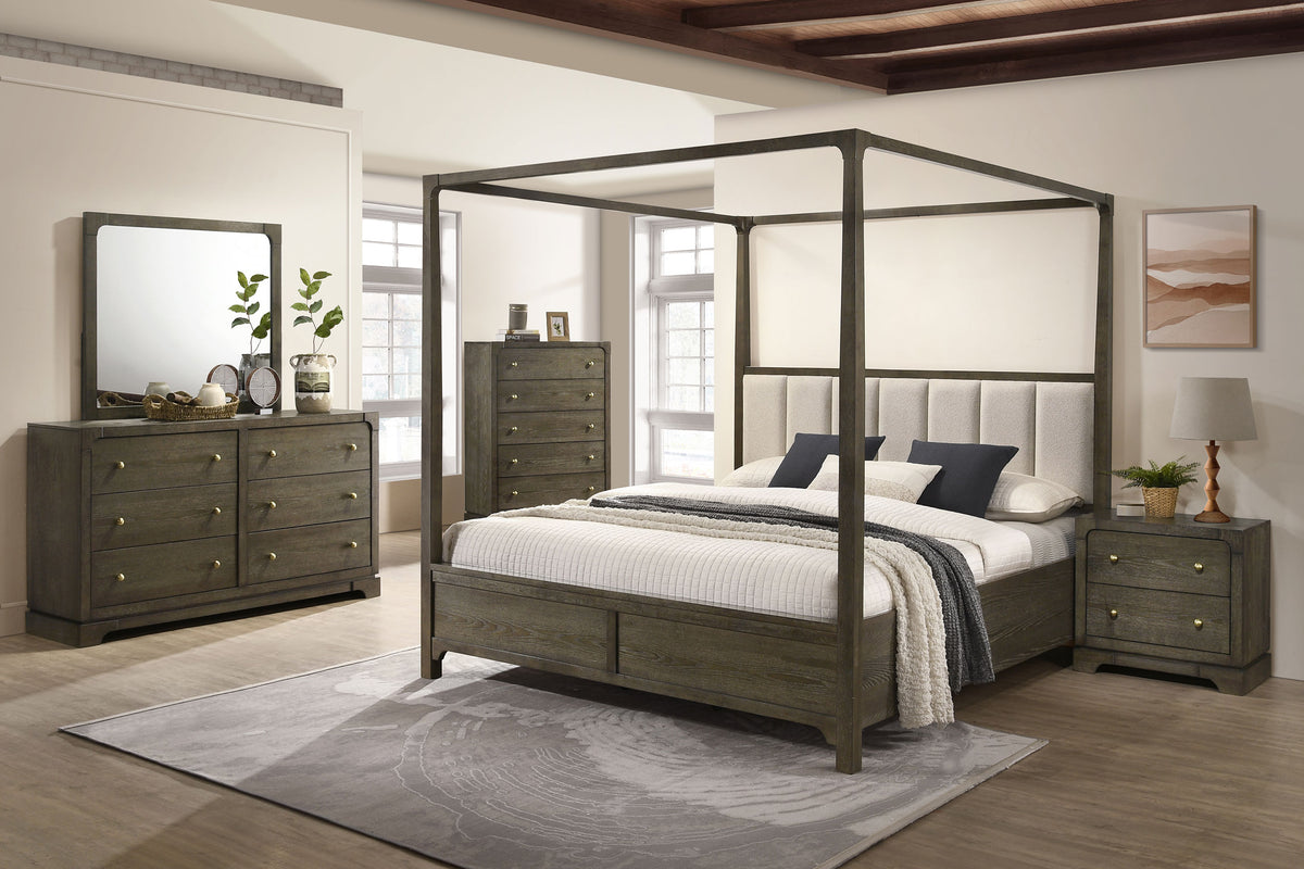 Tampa Furniture Outlet - Coaster - Gran Park 5-piece California King Bedroom Set Dark Cocoa - 224931KW-S5