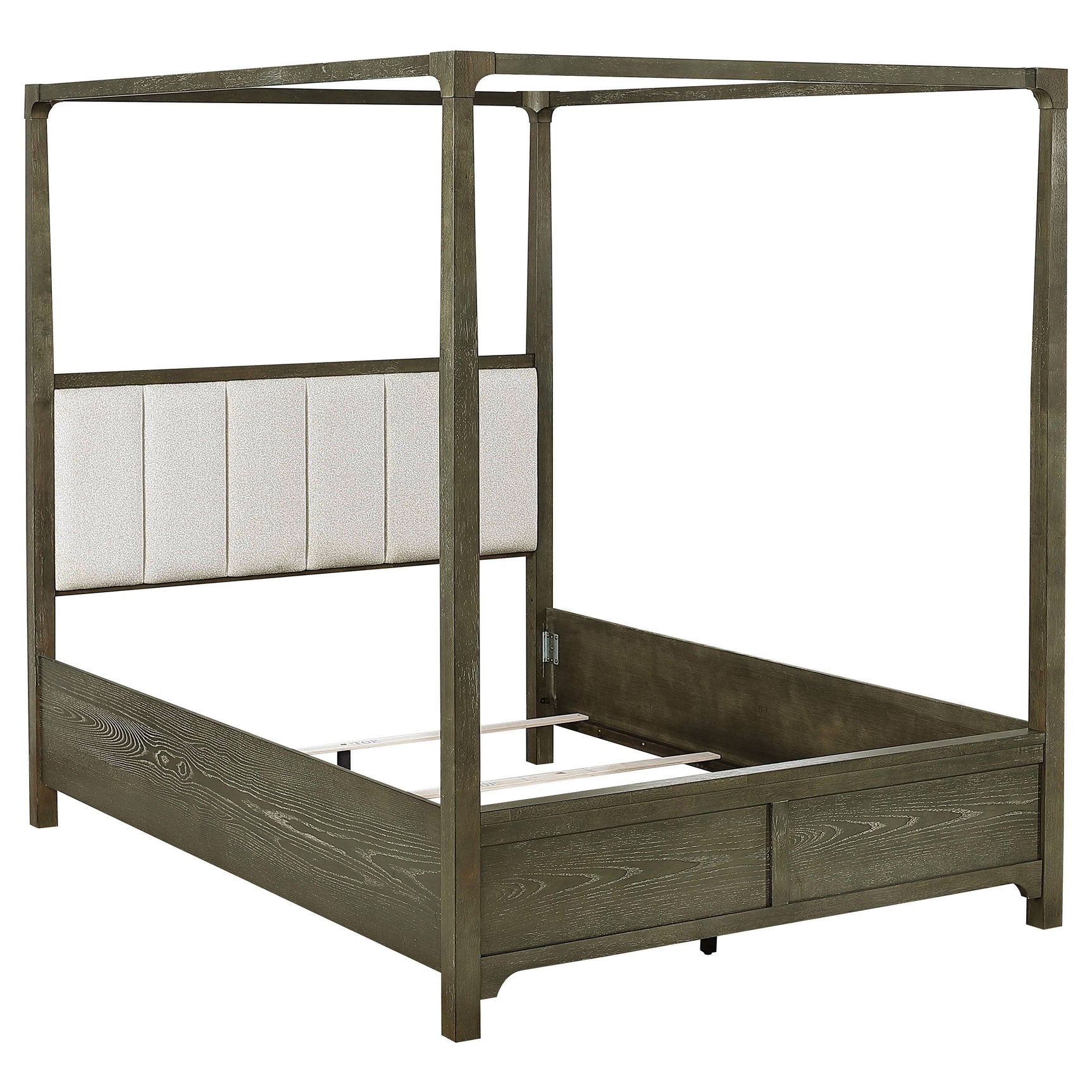 Tampa Furniture Outlet - Coaster - Gran Park Queen Canopy Bed Dark Cocoa - 224931Q