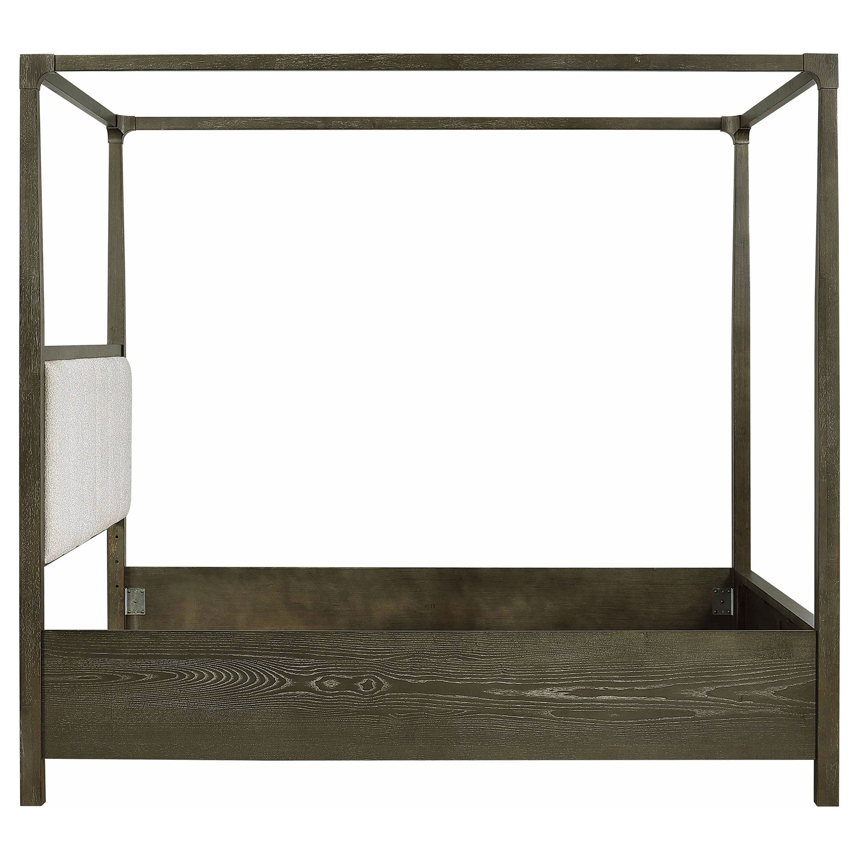 Gran Park Queen Canopy Bed Dark Cocoa - Tampa Furniture Outlet