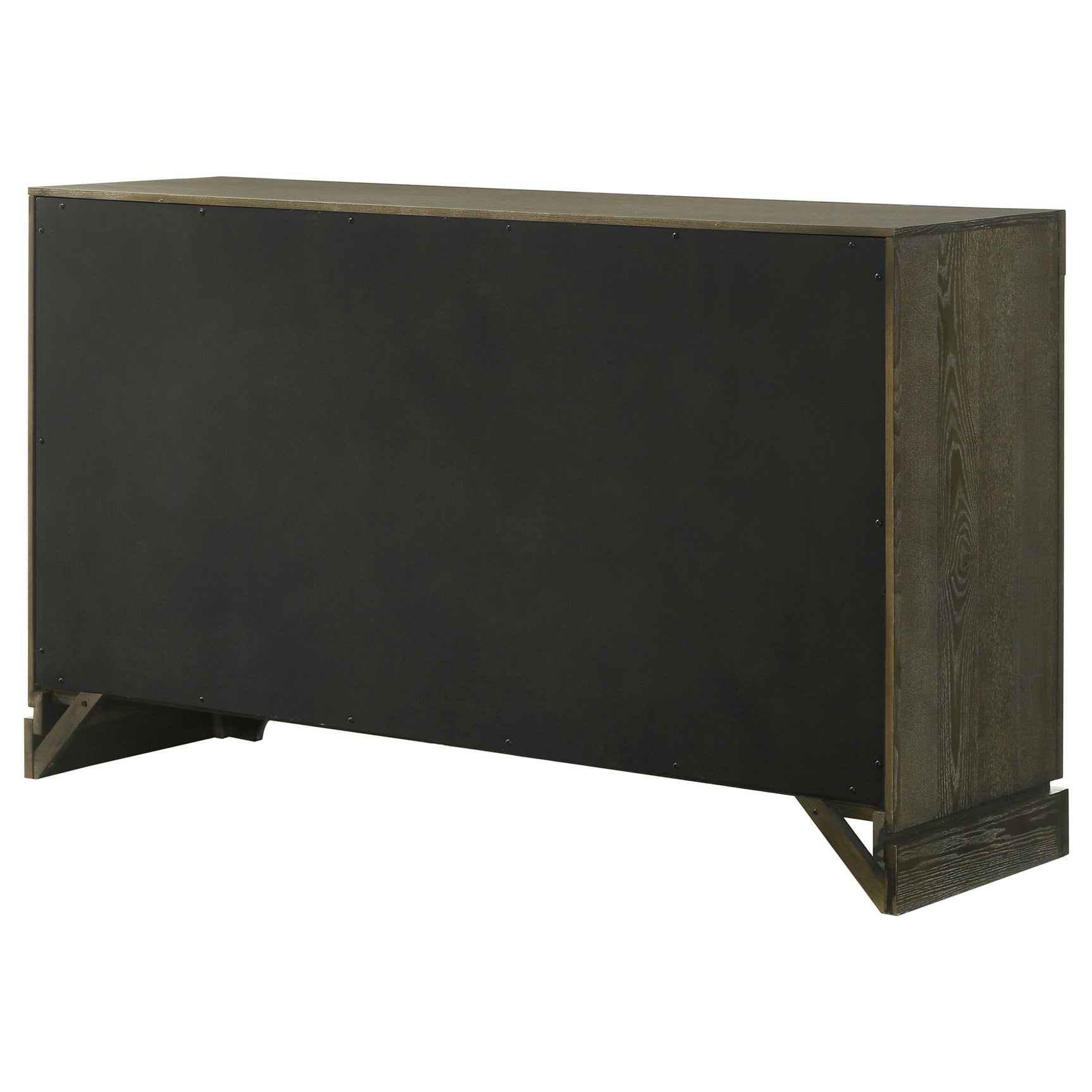 Gran Park 6-drawer Dresser Cabinet Dark Cocoa - Tampa Furniture Outlet
