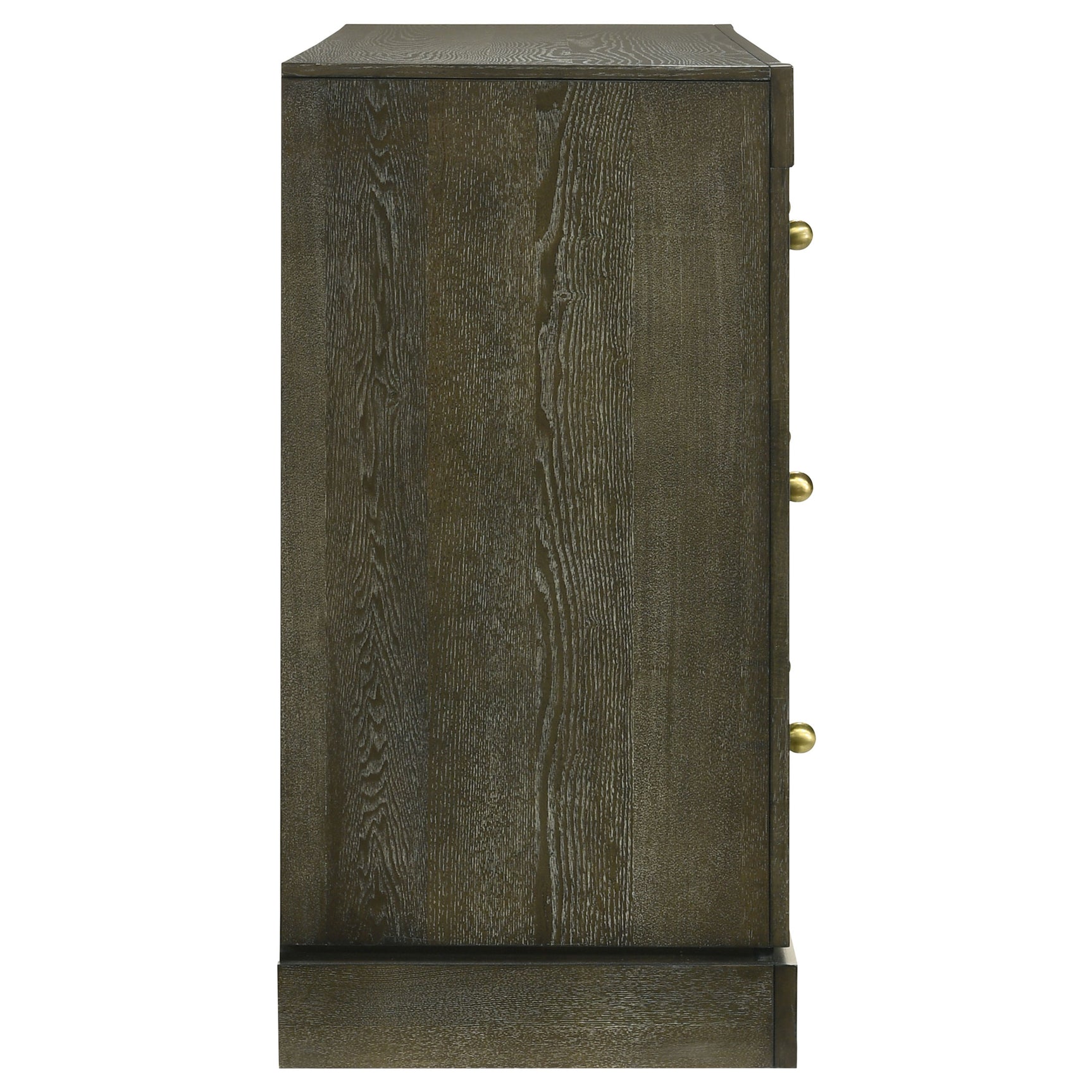 Gran Park 6-drawer Dresser Cabinet Dark Cocoa - Tampa Furniture Outlet
