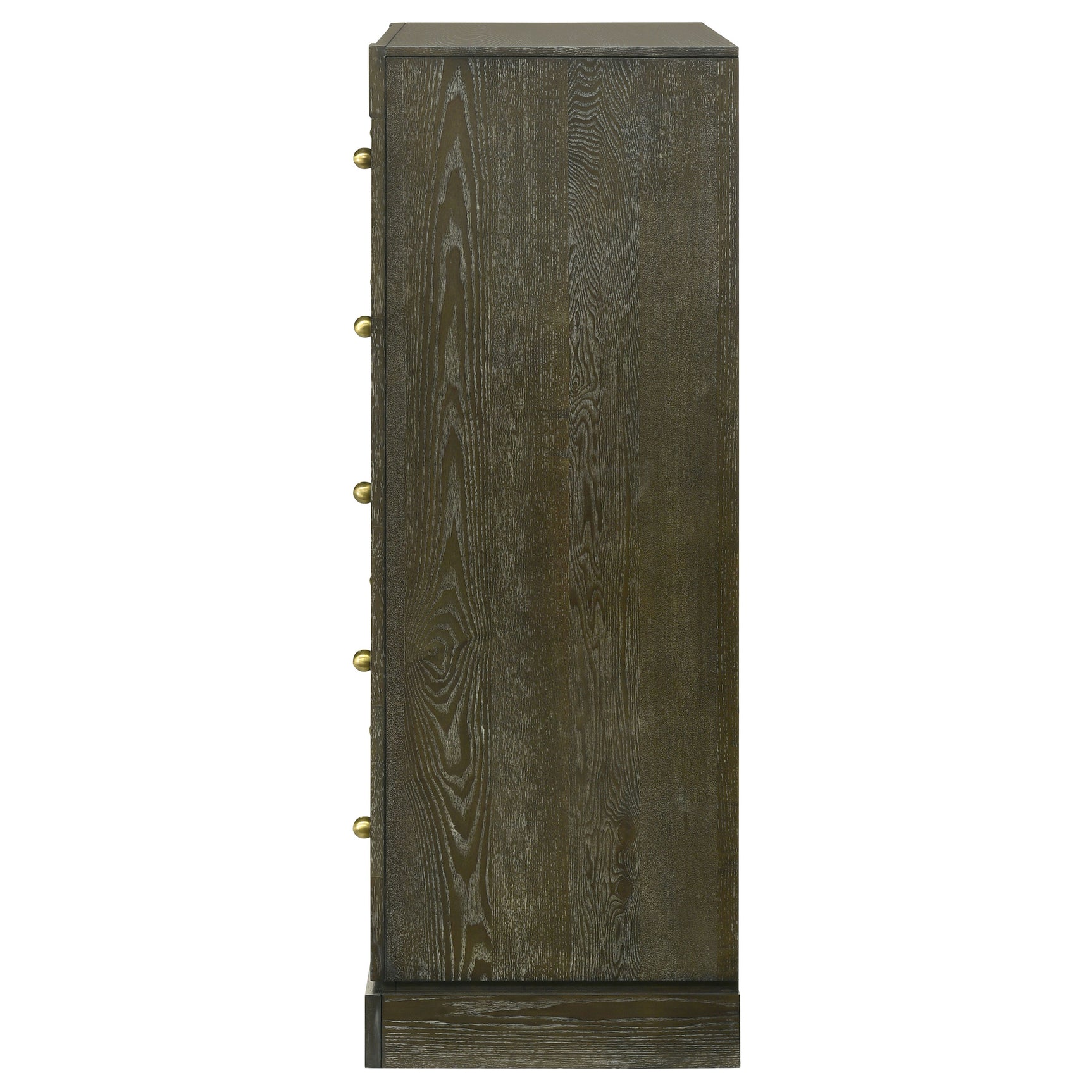 Gran Park 5-drawer Bedroom Chest of Drawers Dark Cocoa - Tampa Furniture Outlet