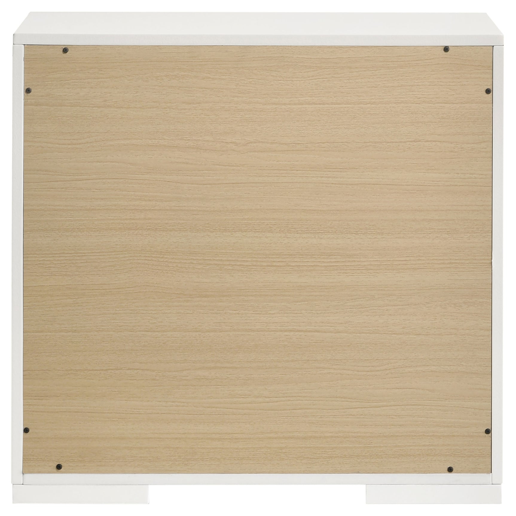 Ives 2-drawer Nightstand Bedside Table White High Gloss - Tampa Furniture Outlet