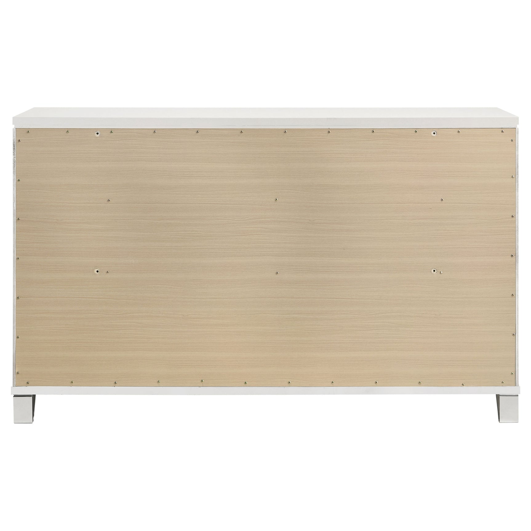 Marmore 9-drawer Dresser Cabinet White - Tampa Furniture Outlet