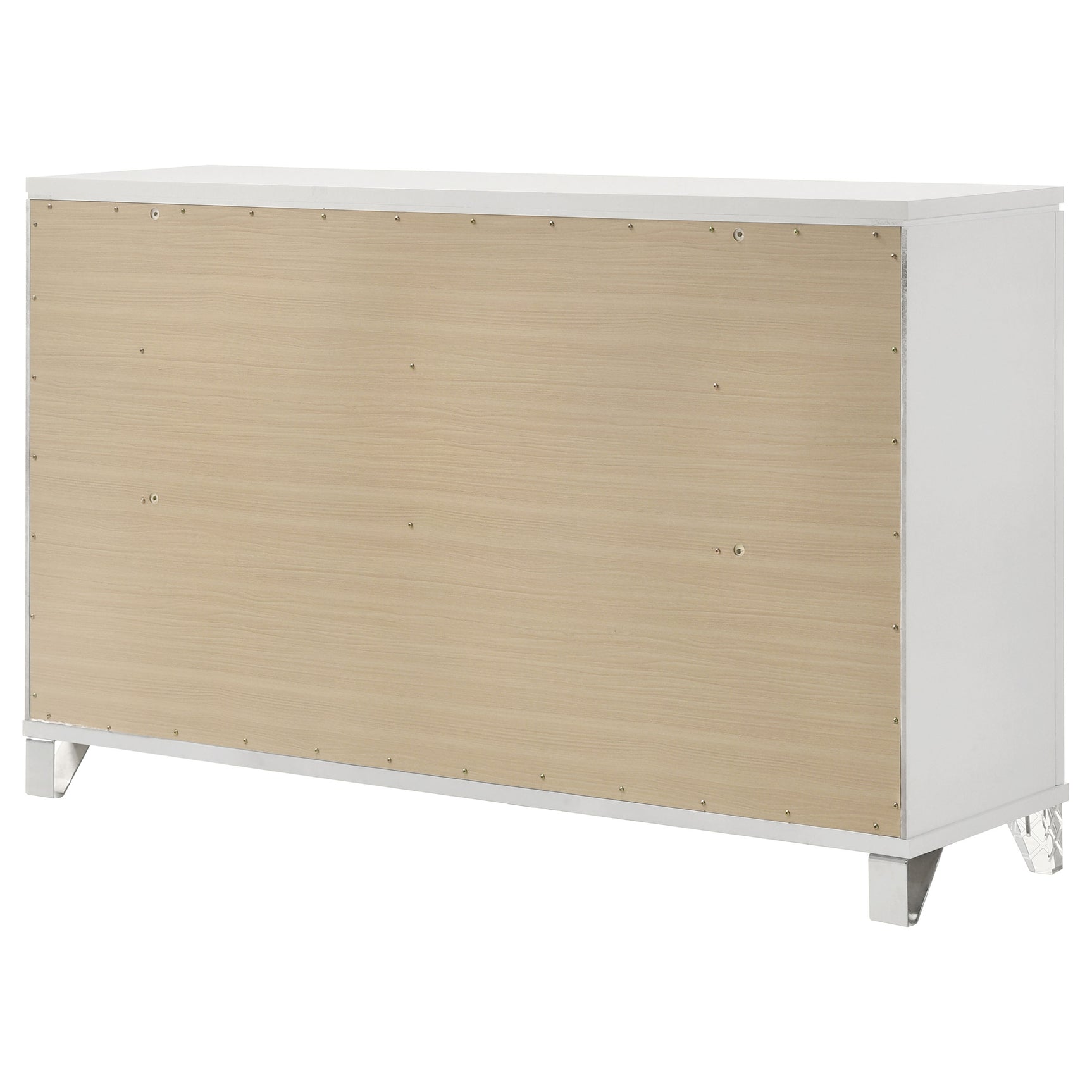 Marmore 9-drawer Dresser Cabinet White - Tampa Furniture Outlet