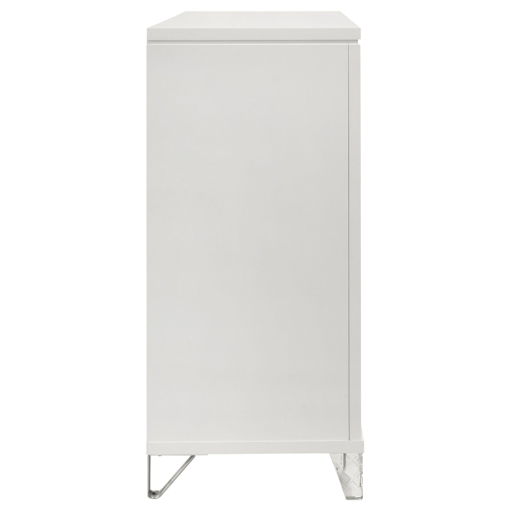 Marmore 9-drawer Dresser Cabinet White - Tampa Furniture Outlet