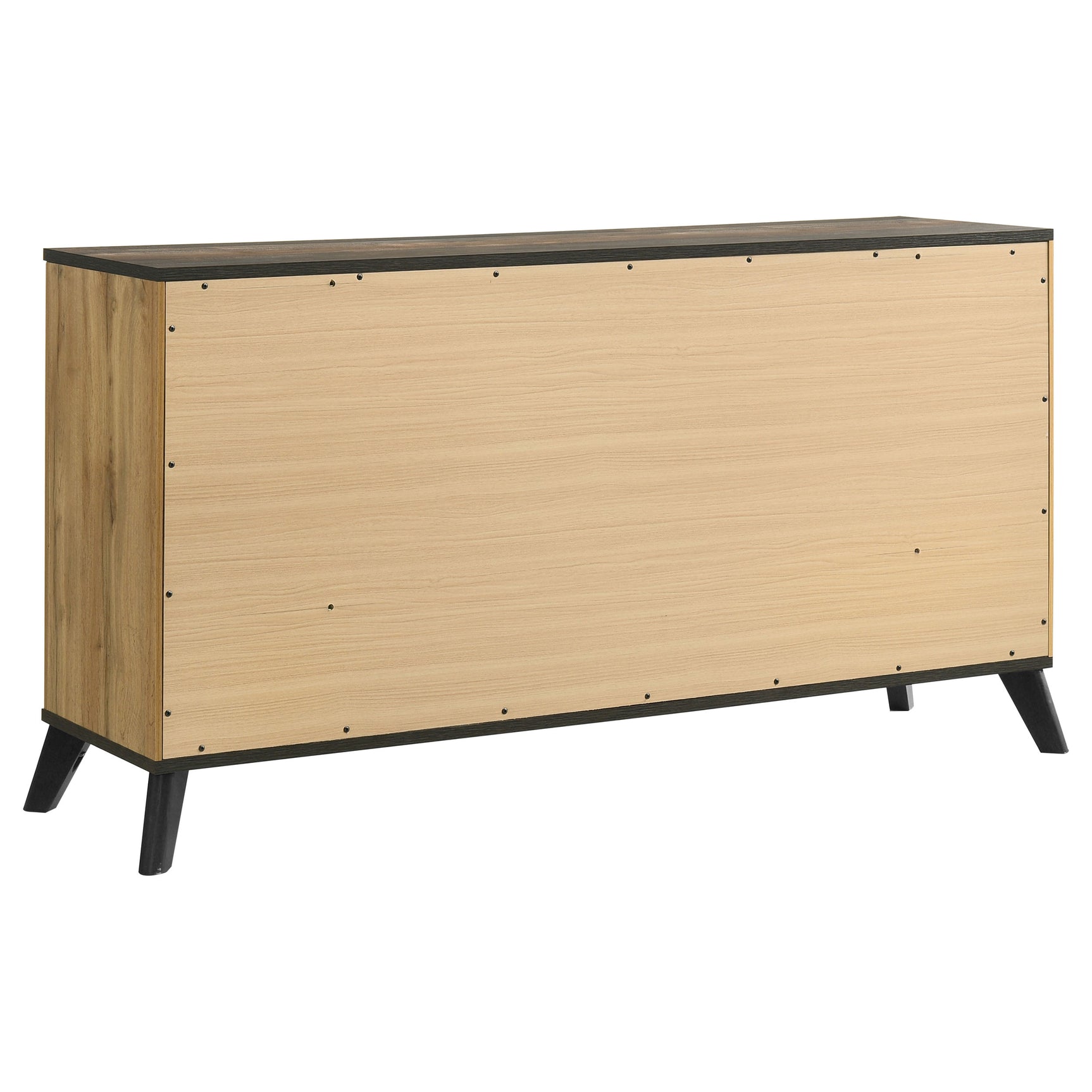 Kaywood 6-drawer Dresser Cabinet Natural Pine - Tampa Furniture Outlet