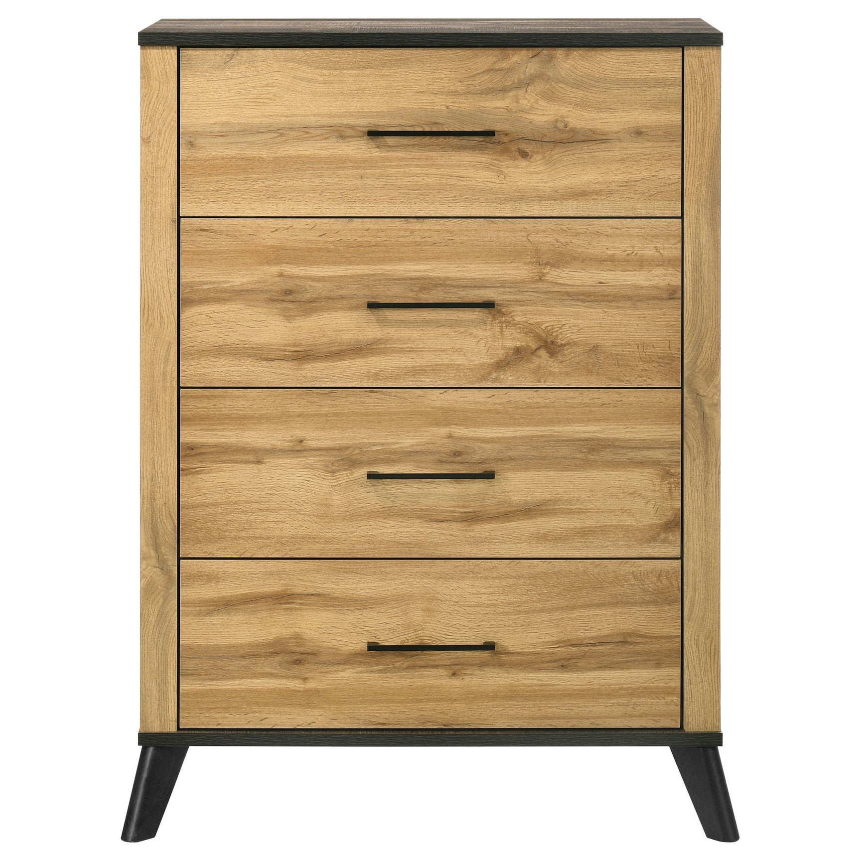 Kaywood 4-drawer Bedroom Chest of Drawers Natural Pine - Tampa Furniture Outlet