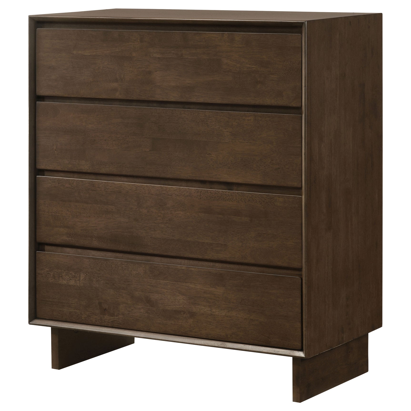 Glenwood 4-drawer Chest of Drawers Warm Brown - Tampa Furniture Outlet