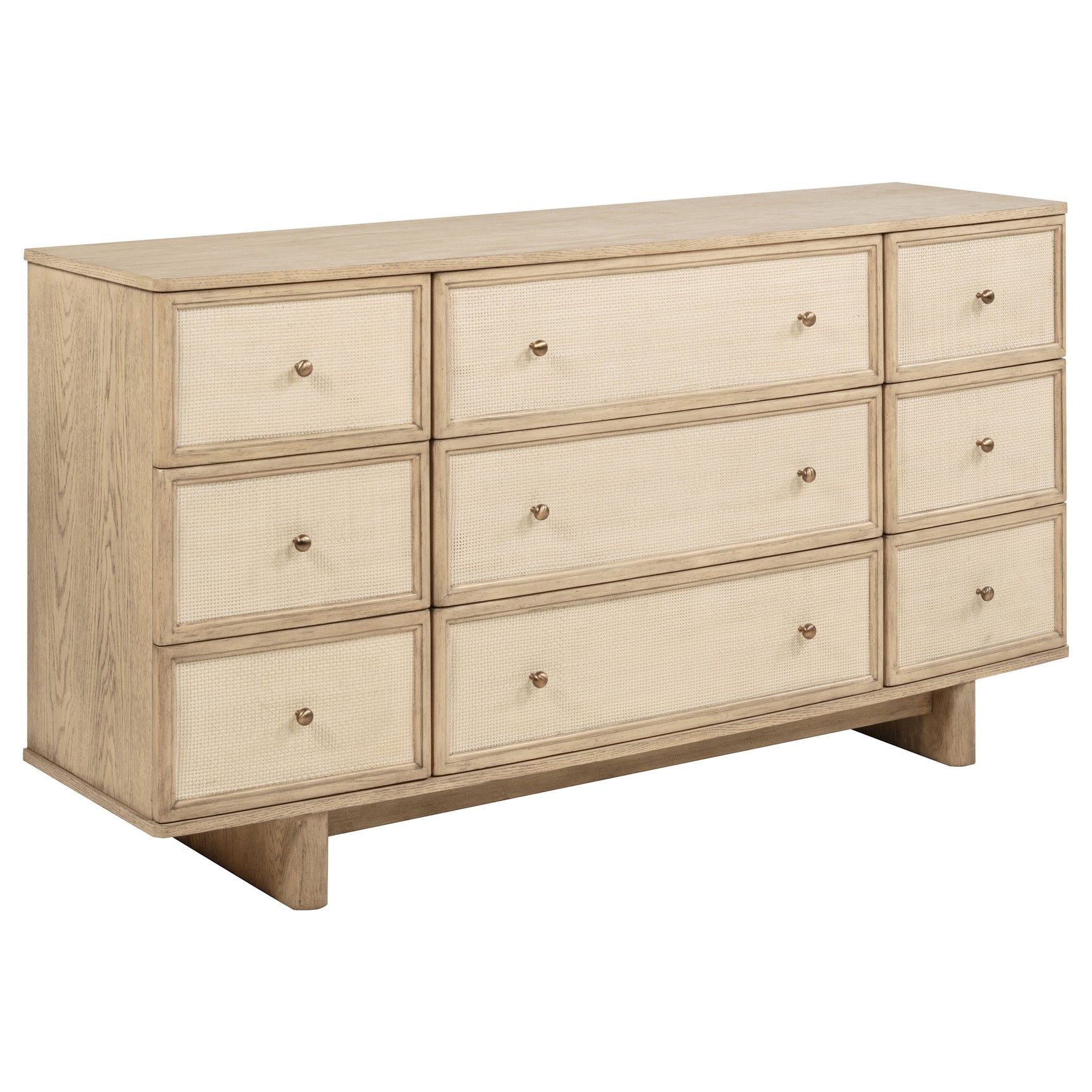 Kailani 4-piece Queen Bedroom Set Beige Oak - Tampa Furniture Outlet