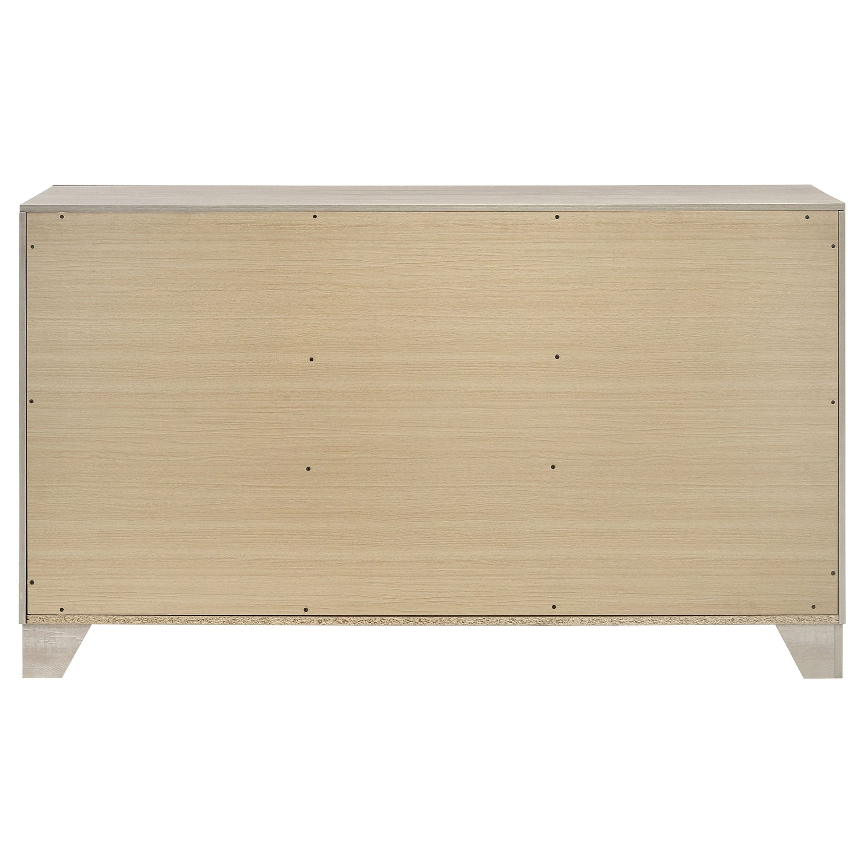 Trenton 6-drawer Bedroom Dresser Rustic Cream - Tampa Furniture Outlet