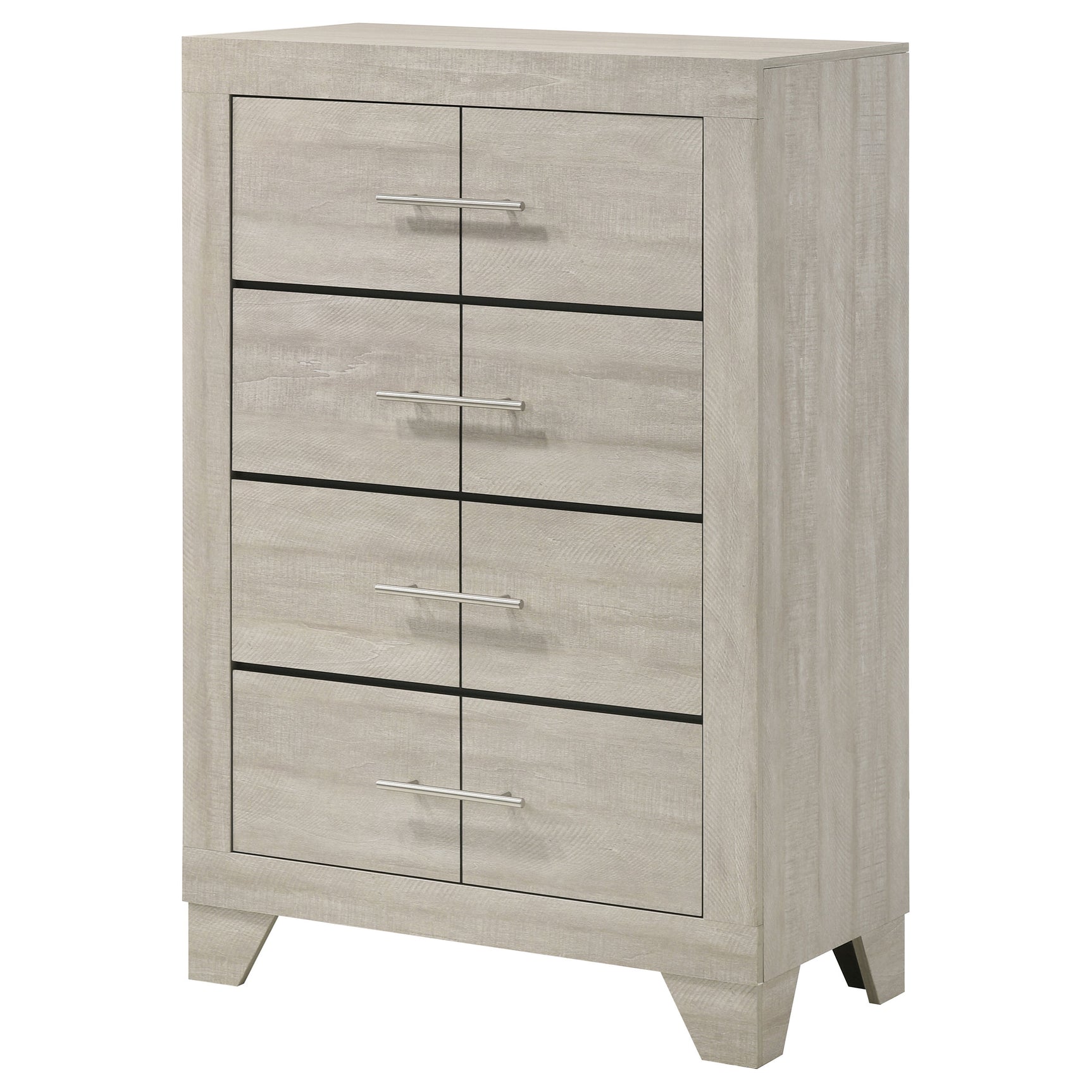 Trenton 4-drawer Bedroom Chest of Drawers Rustic Cream - Tampa Furniture Outlet