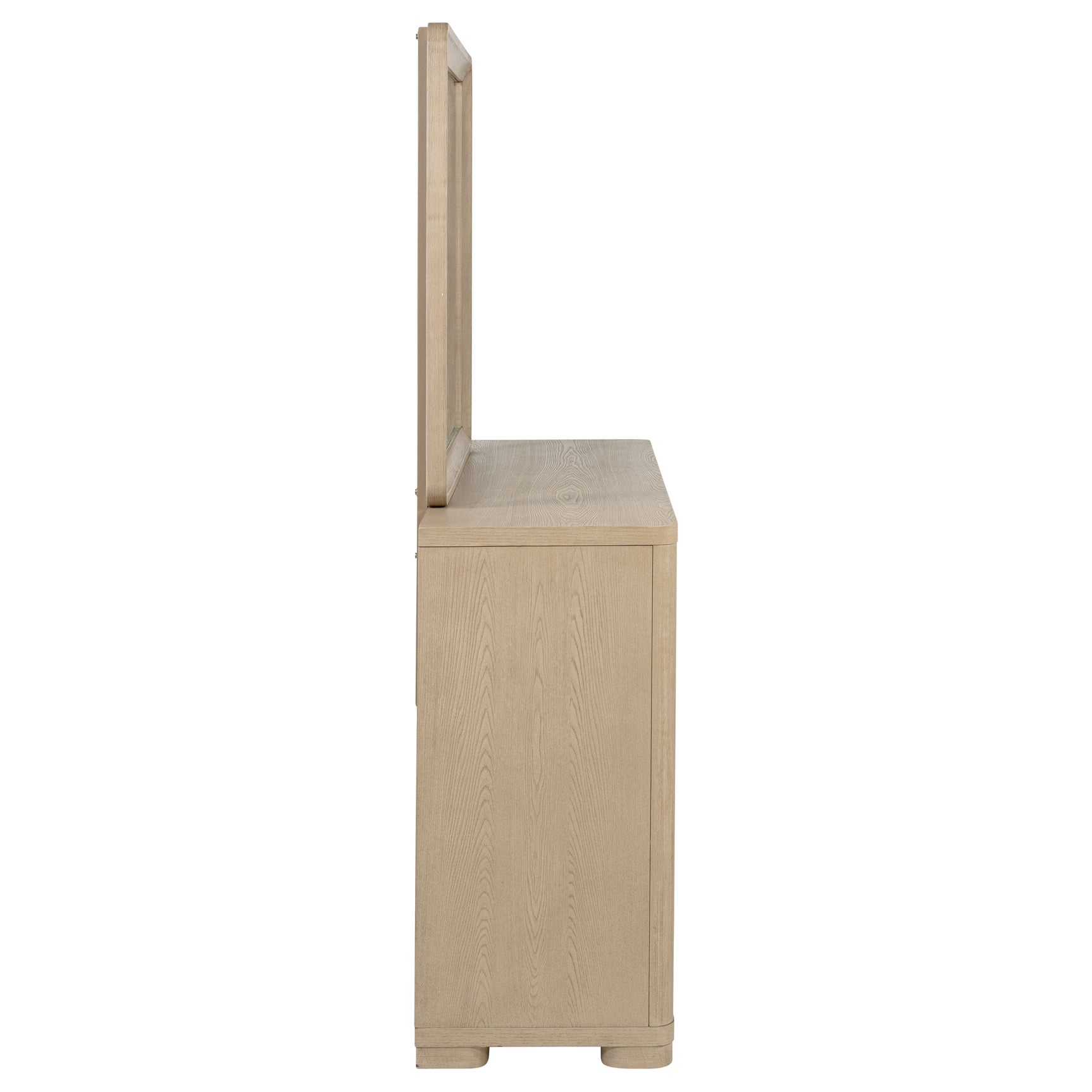 Ladera 6-drawer Bedroom Dresser and Mirror Light Elm - Tampa Furniture Outlet