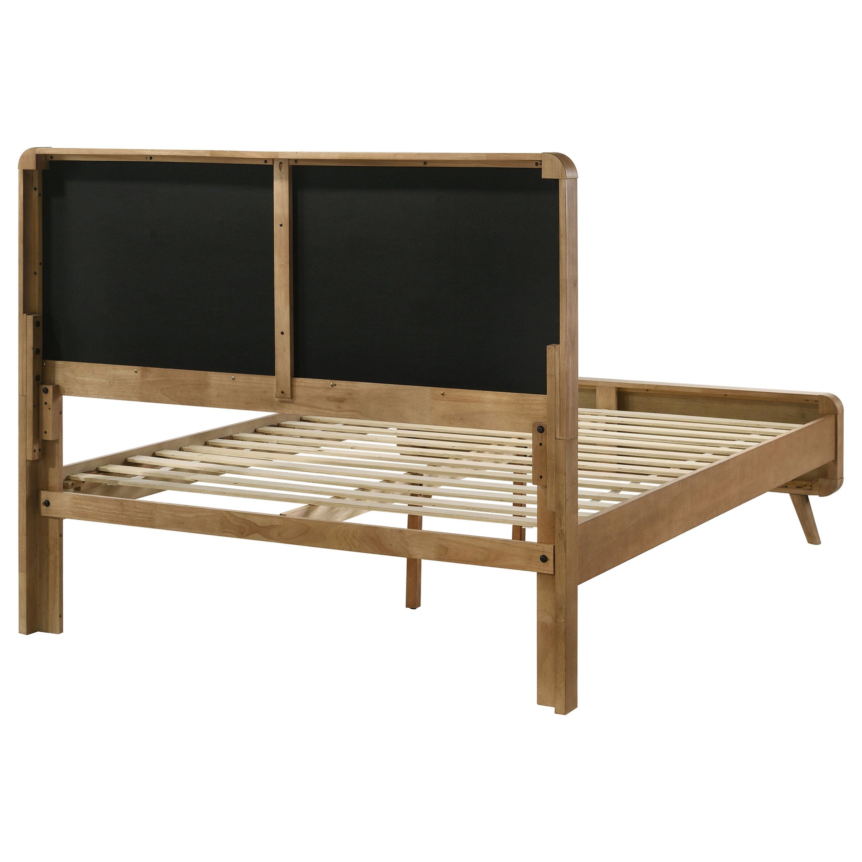 Robyn Wood Eastern King Platform Bed Light Ash - Tampa Furniture Outlet