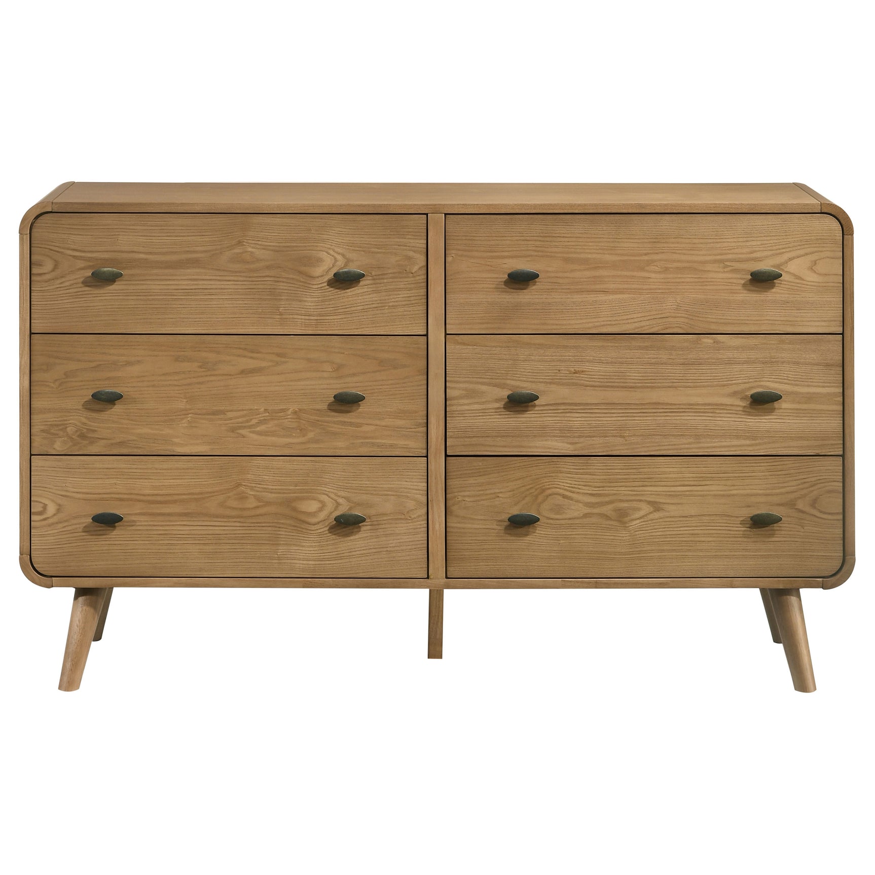 Robyn 6-drawer Bedroom Dresser Light Ash - Tampa Furniture Outlet