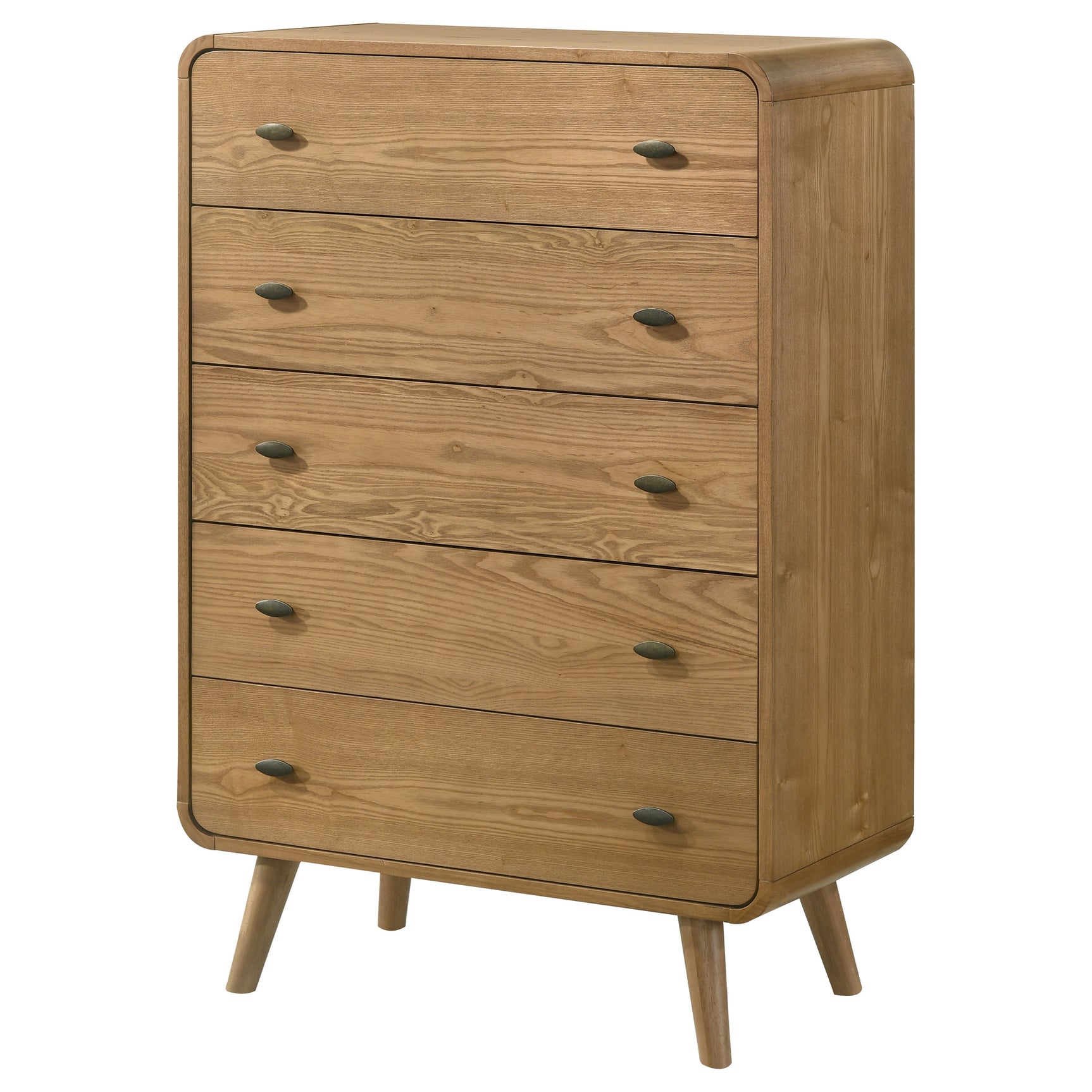 Robyn 5-drawer Bedroom Chest of Drawers Light Ash - Tampa Furniture Outlet