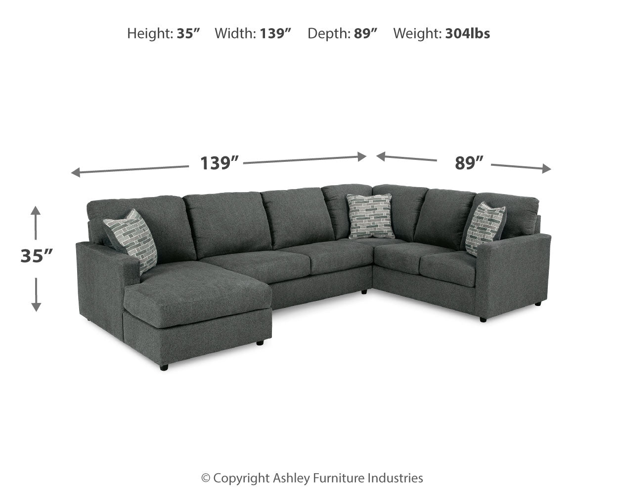 Edenfield Sectional - Tampa Furniture Outlet