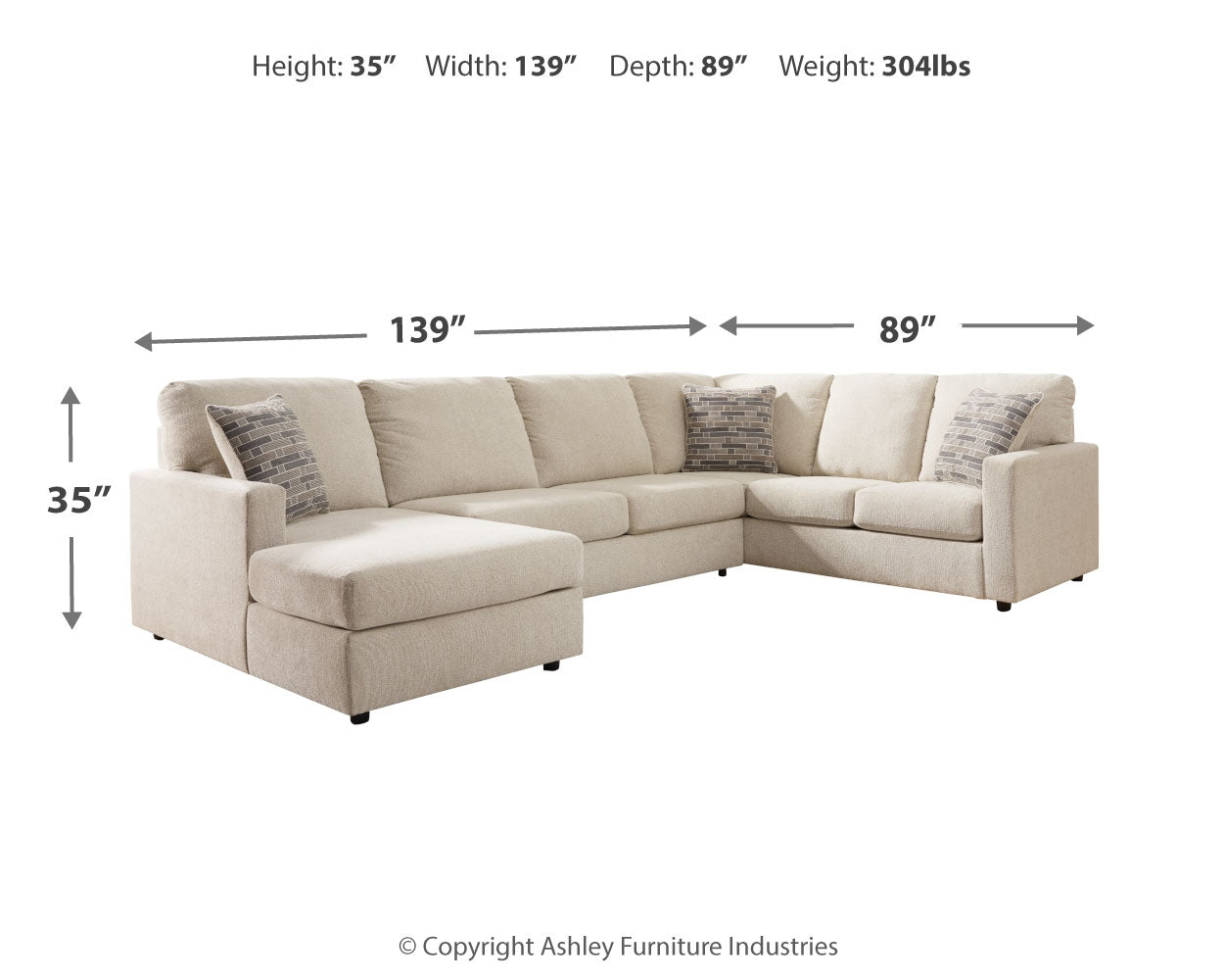 Edenfield Sectional - Tampa Furniture Outlet