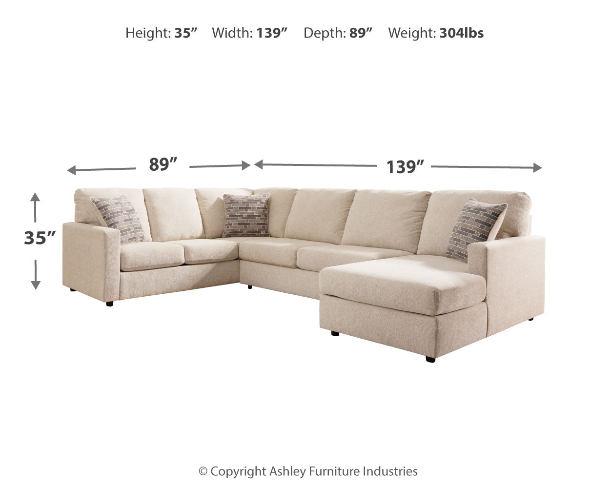 Edenfield Sectional - Tampa Furniture Outlet