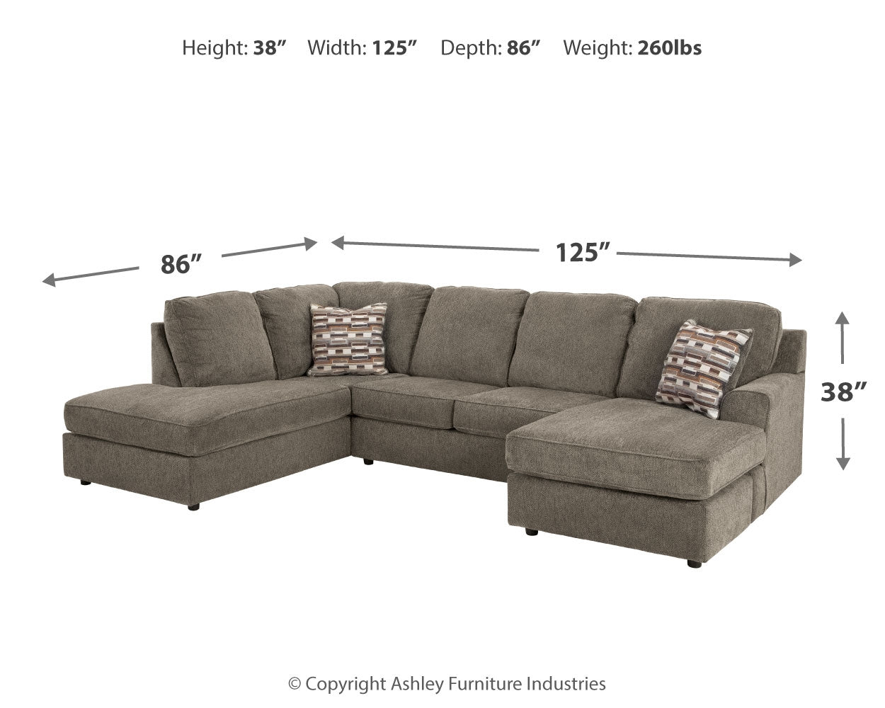 O'Phannon Sectional - Tampa Furniture Outlet