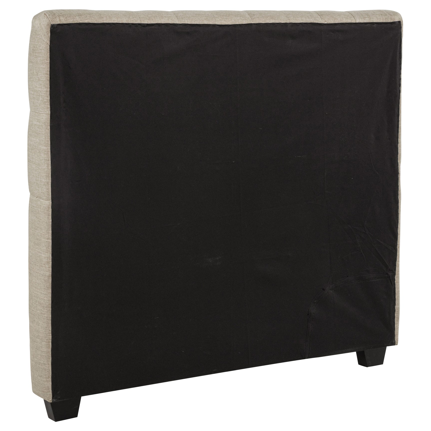 Chloe Upholstered Full Panel Headboard Oatmeal - Tampa Furniture Outlet