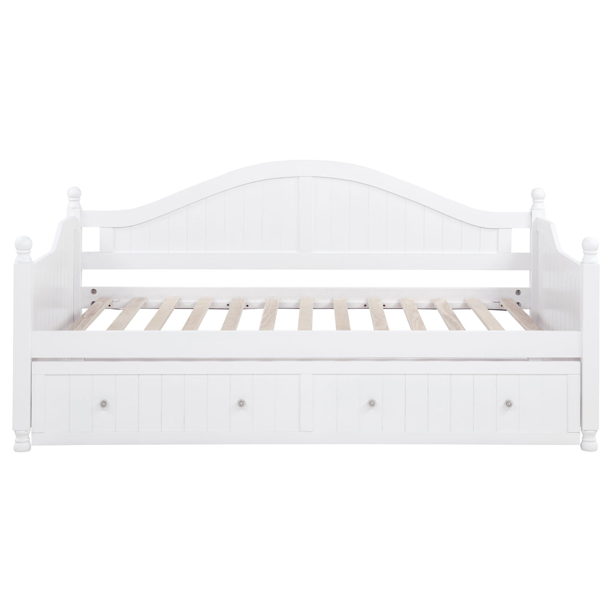 Julie Ann Wood Twin Daybed with Trundle White