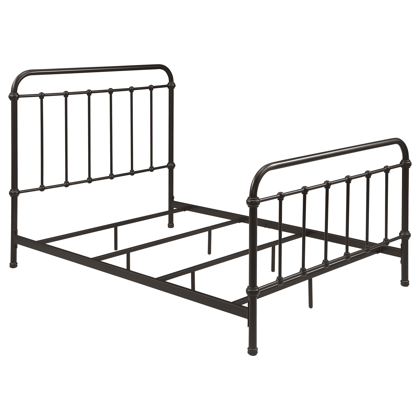 Tampa Furniture Outlet - Coaster - Livingston Metal Full Open Frame Bed Dark Bronze - 300399F