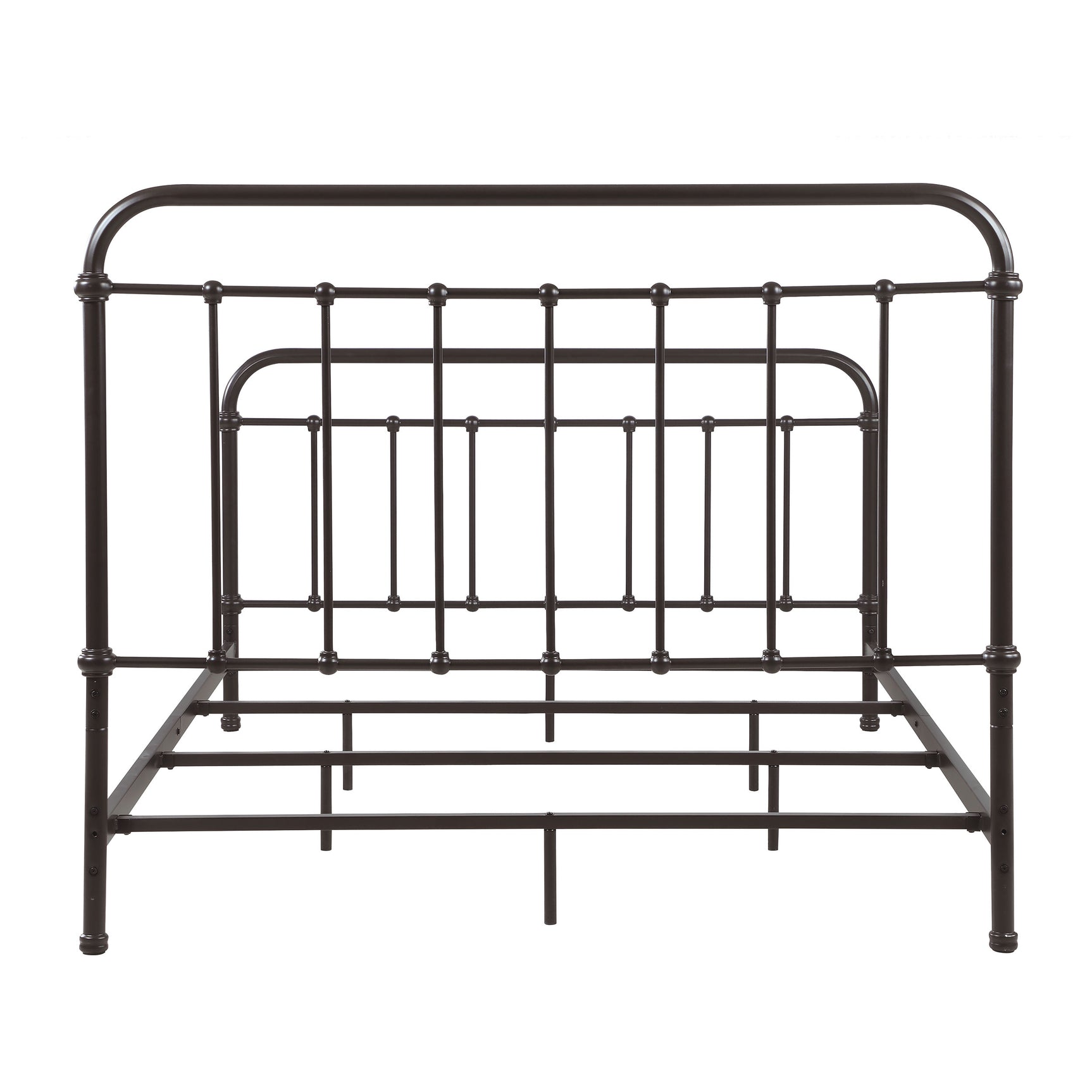 Livingston Metal Queen Open Frame Bed Dark Bronze - Tampa Furniture Outlet