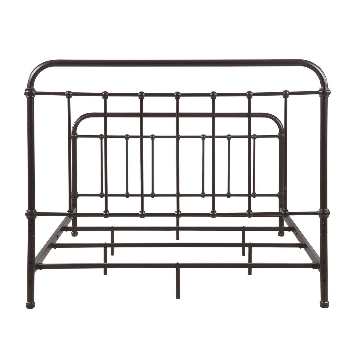 Livingston Metal Queen Open Frame Bed Dark Bronze