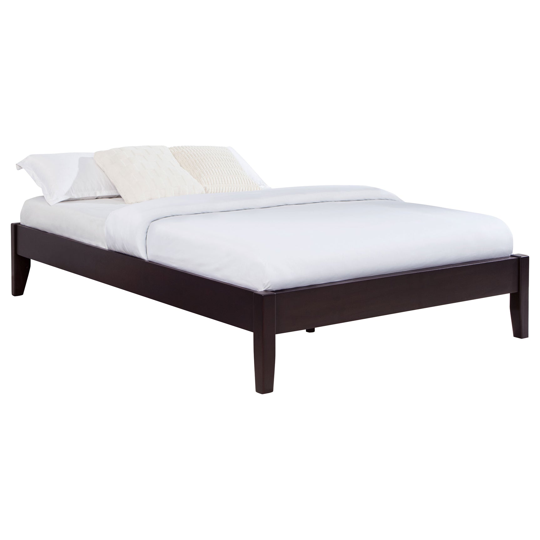 Hounslow Full Universal Platform Bed Cappuccino - Tampa Furniture Outlet