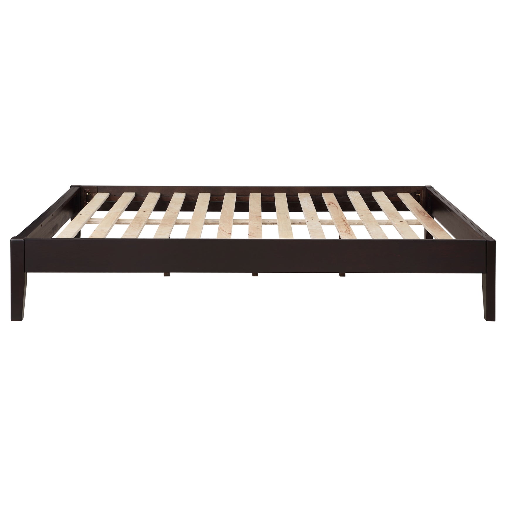 Hounslow California King Universal Platform Bed Cappuccino - Tampa Furniture Outlet