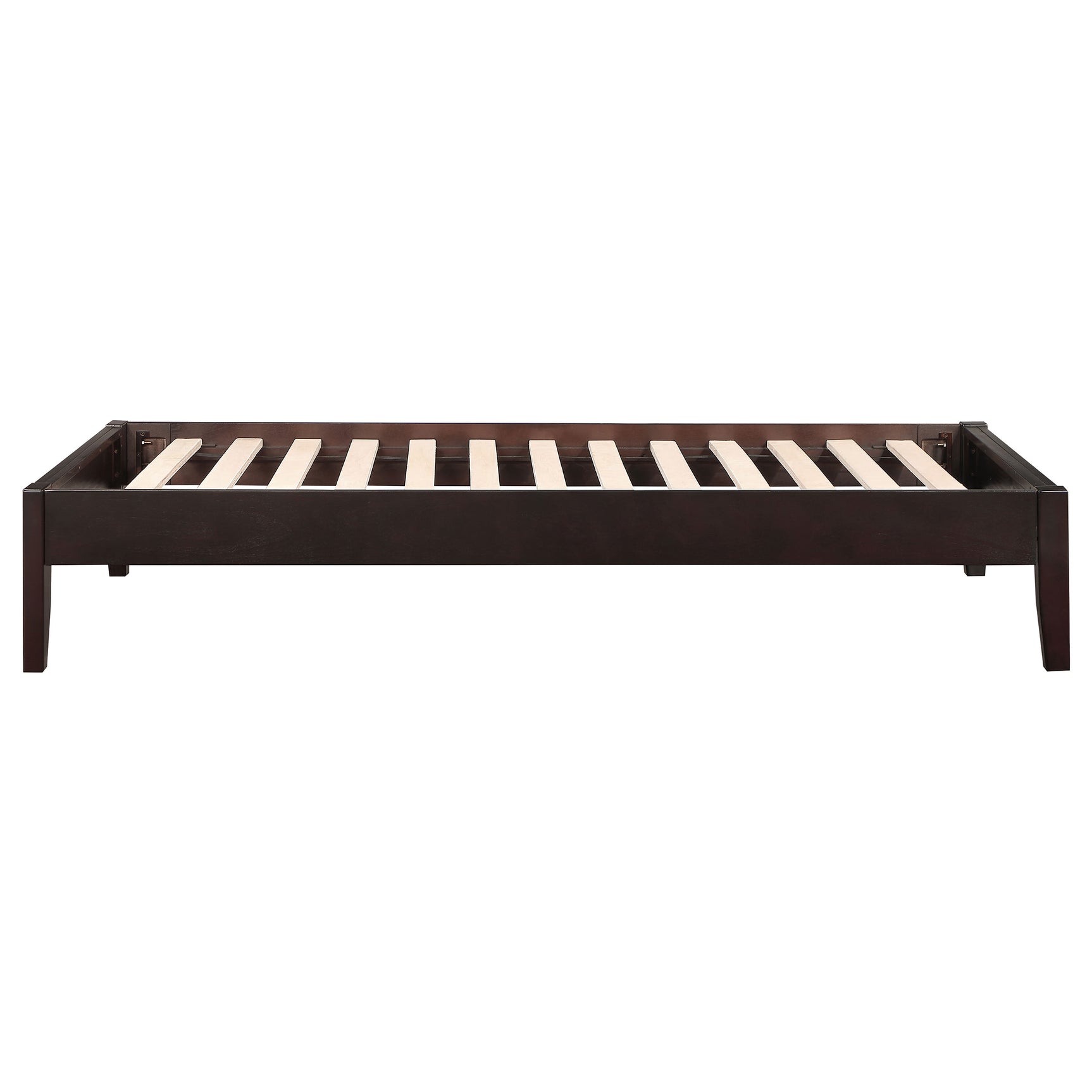 Hounslow Twin Universal Platform Bed Cappuccino - Tampa Furniture Outlet