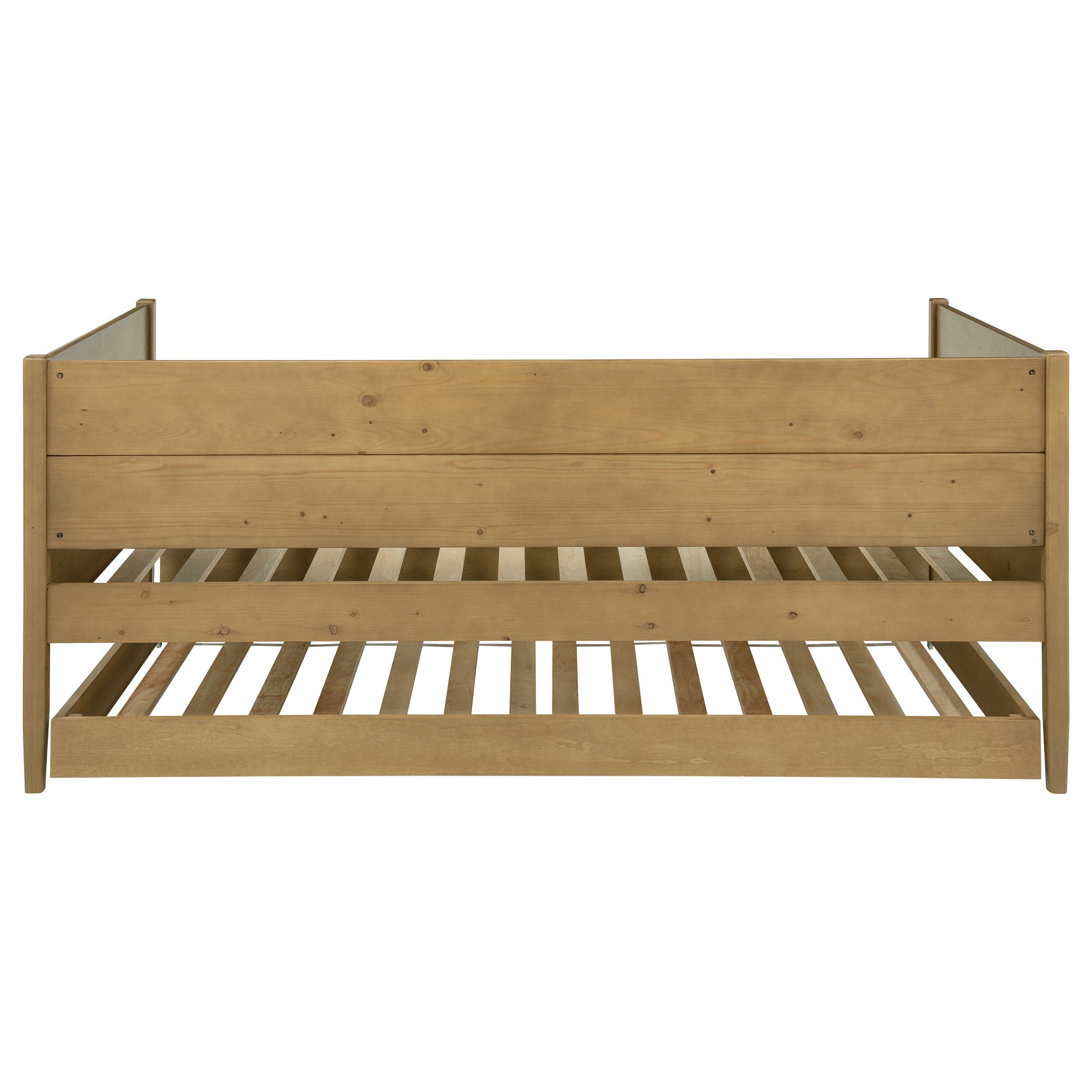 Calinda Wood Twin Daybed With Trundle Natural - Tampa Furniture Outlet