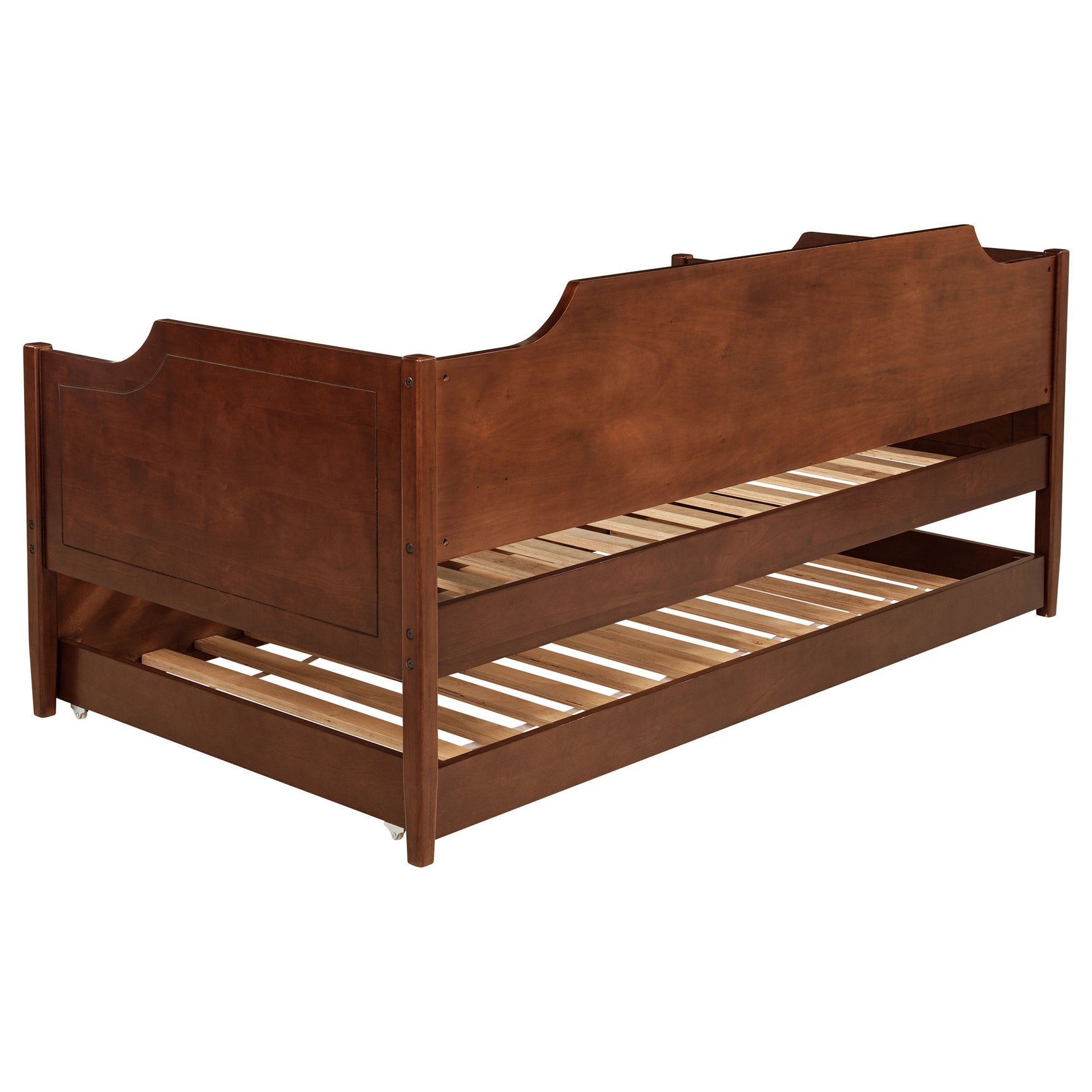 Redding Wood Twin Daybed With Trundle Cherry - Tampa Furniture Outlet