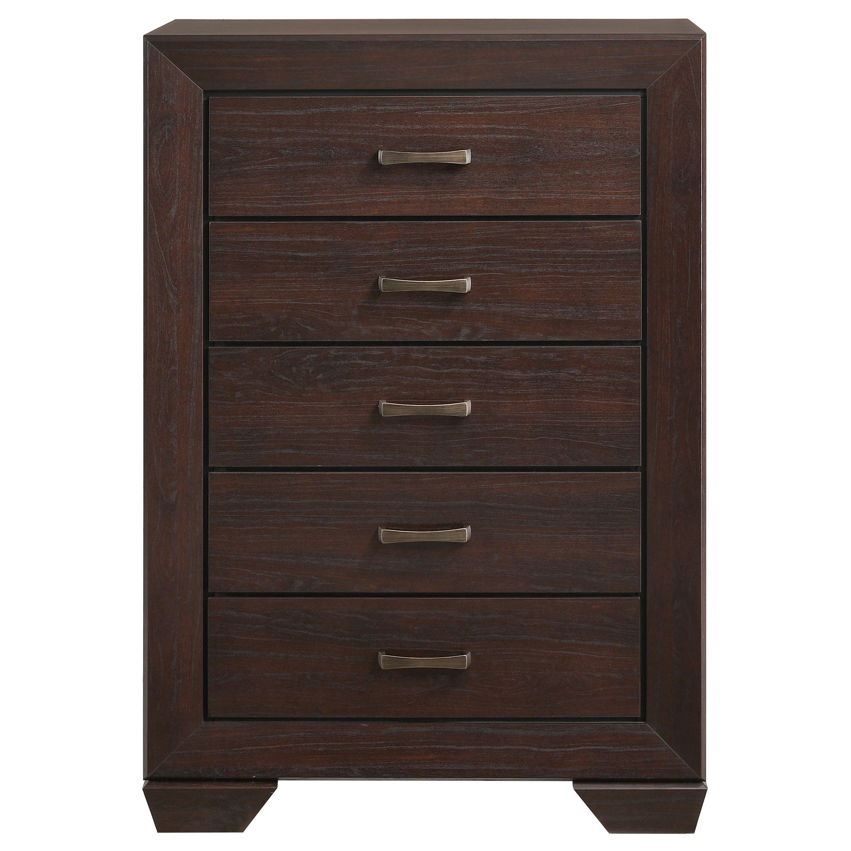 Dorian 5-piece Full Bedroom Set Dark Cocoa - Tampa Furniture Outlet