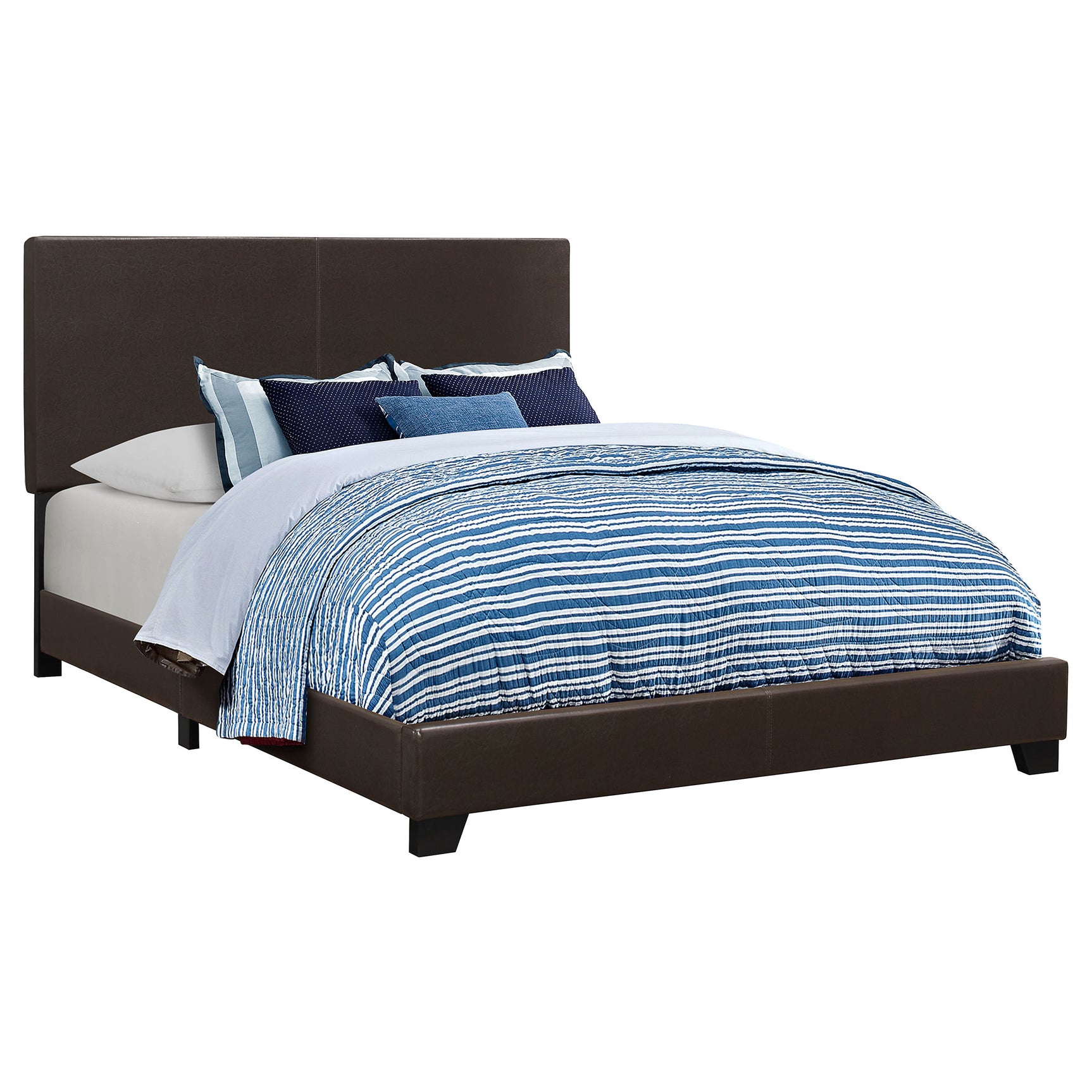 Dorian 5-piece Queen Bedroom Set Dark Cocoa - Tampa Furniture Outlet