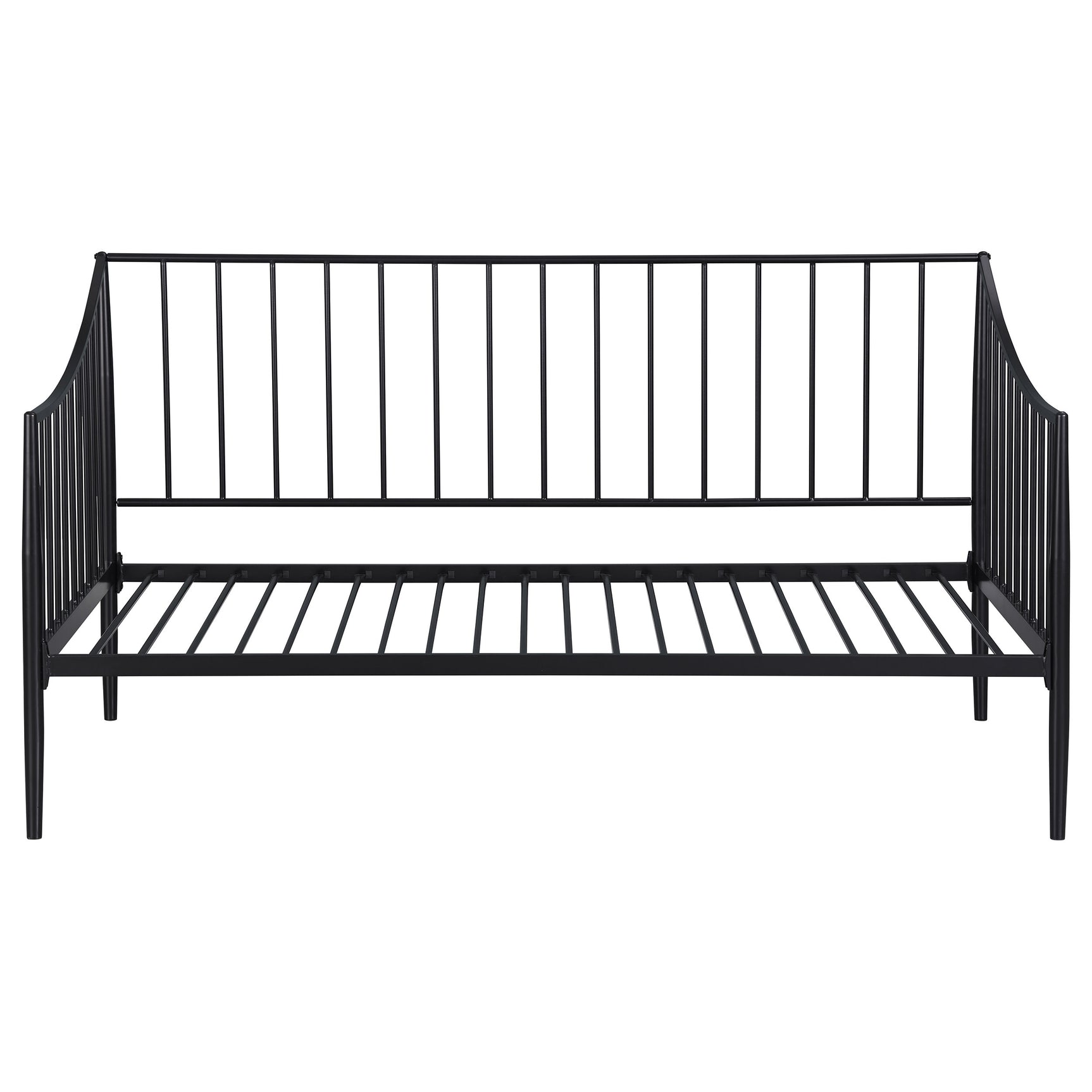 Newbury Metal Twin Daybed Bed Frame Matte Black - Tampa Furniture Outlet
