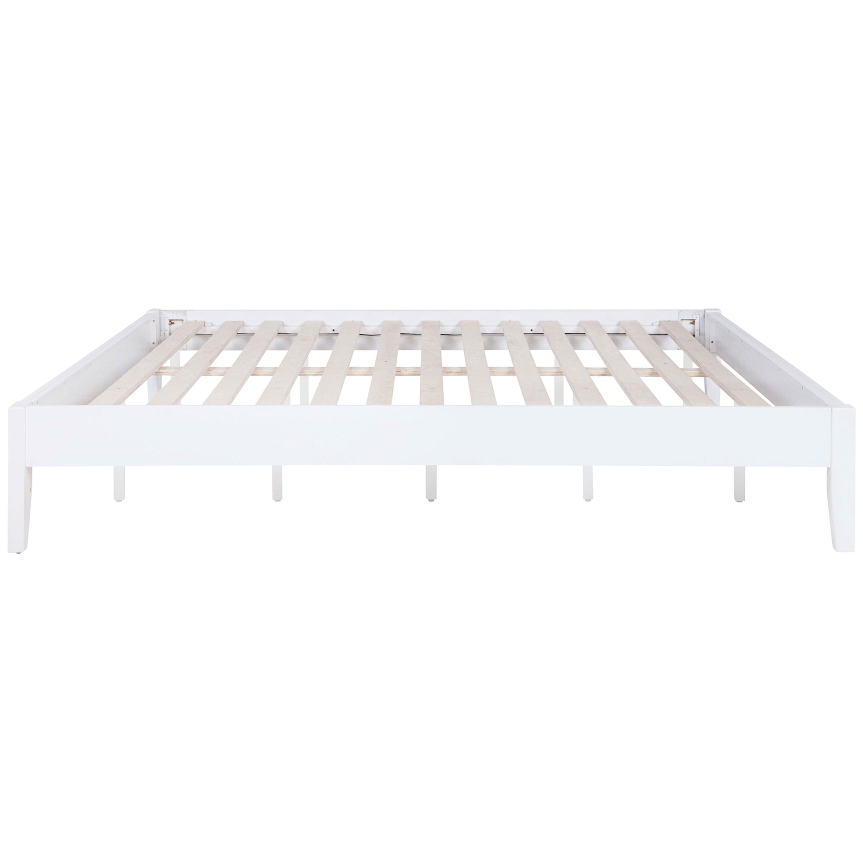 Hounslow California King Universal Platform Bed White - Tampa Furniture Outlet