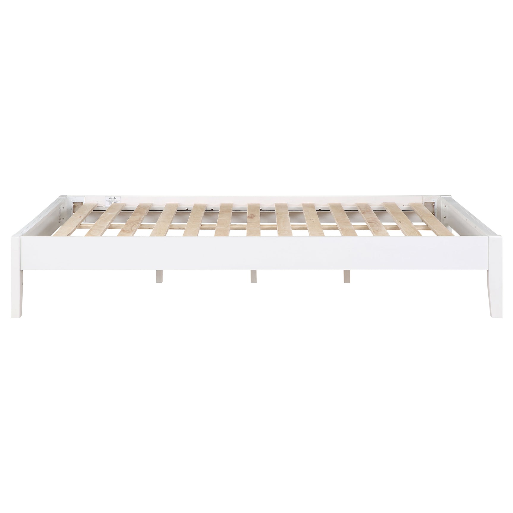 Hounslow Queen Universal Platform Bed White - Tampa Furniture Outlet