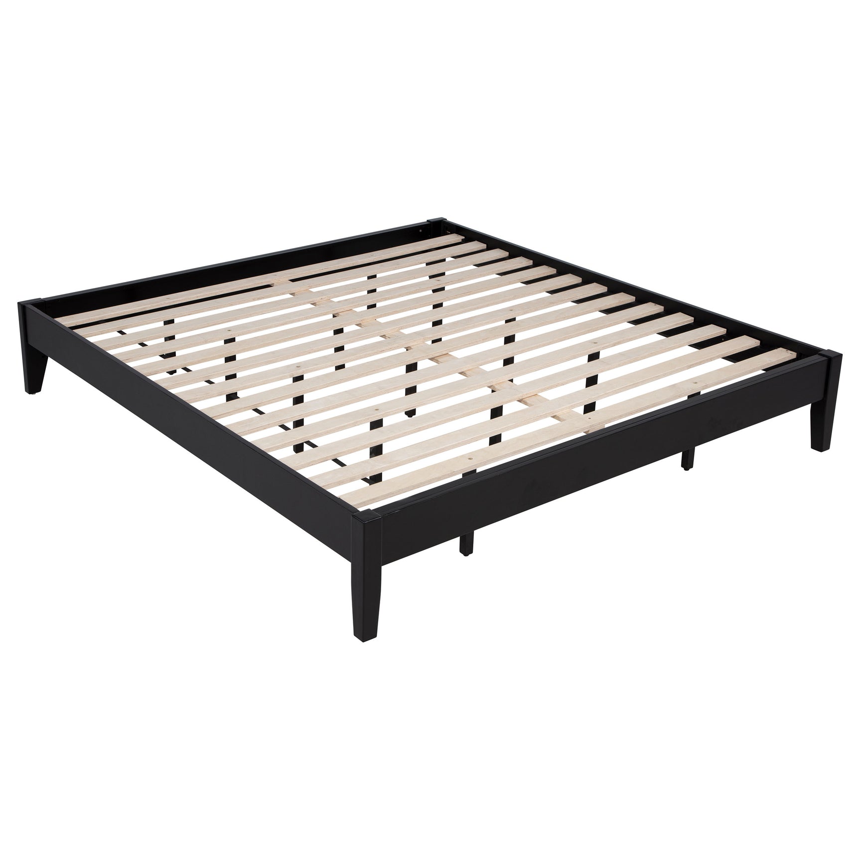 Hounslow California King Universal Platform Bed Black - Tampa Furniture Outlet