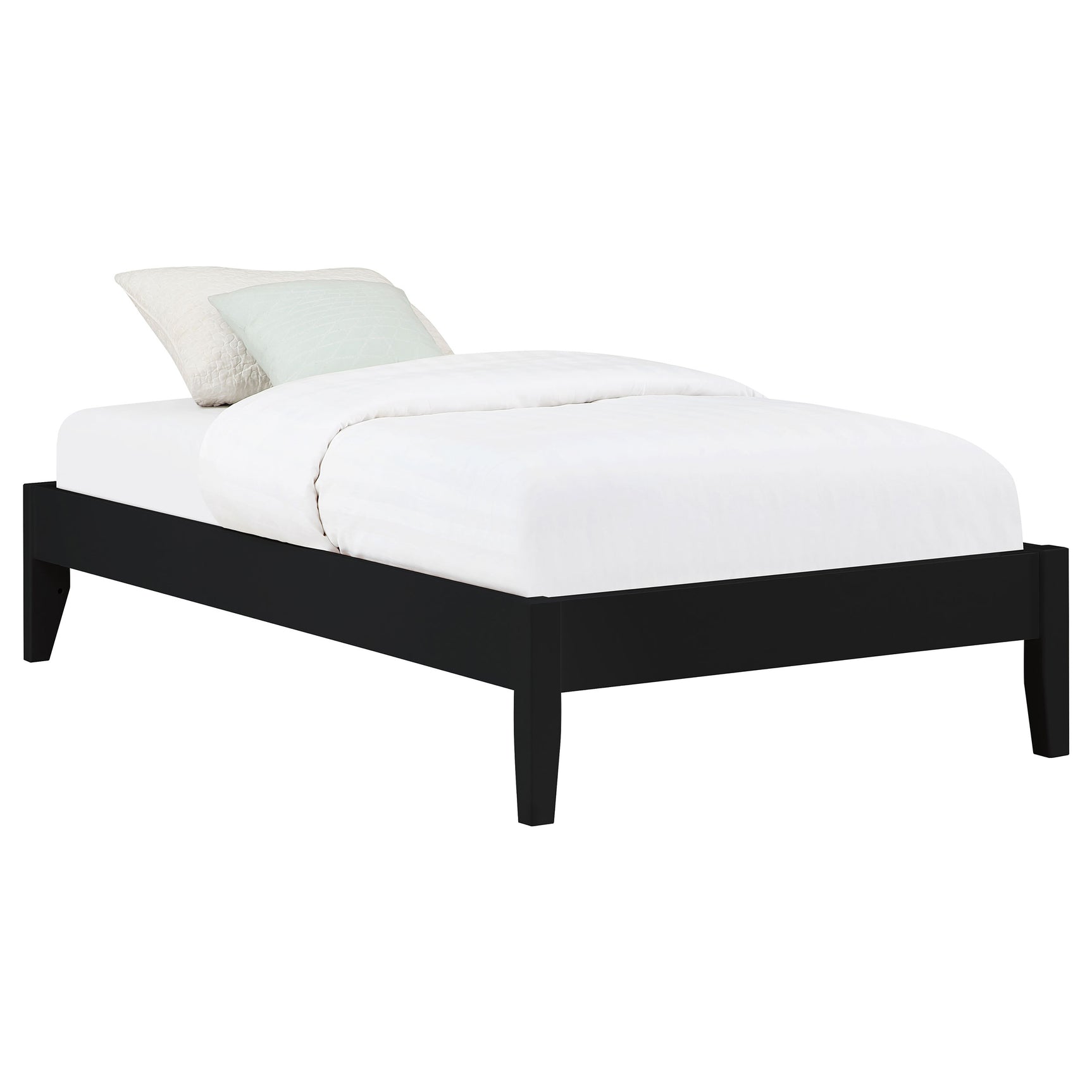 Hounslow Twin Universal Platform Bed Black - Tampa Furniture Outlet
